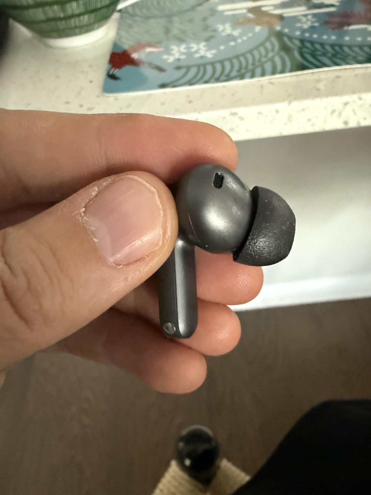 OnePlus Buds 4, Bluetooth Wireless Earbuds, Storm Gray, E513A, in-Ear Headphones with Active Noise Cancellation customer photo 2