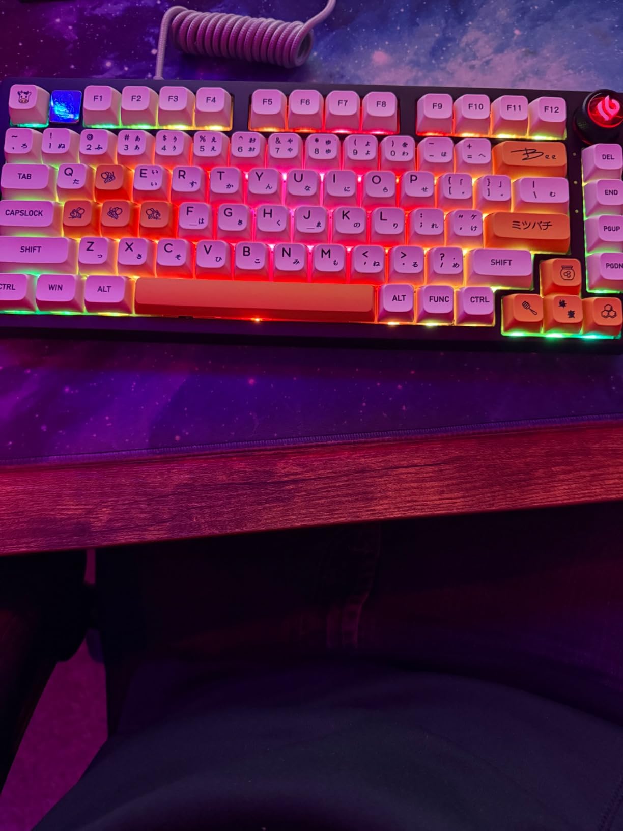 LEOBOG Hi75C Upgraded Wired Mechanical Keyboard Kit - Aluminum Alloy 75% | Gasket Mount 75% Barebones DIY Base with Hot Swap, RGB Backlighting & Volume Knob - Enhanced Custom Gaming Keyboard Build customer photo 2