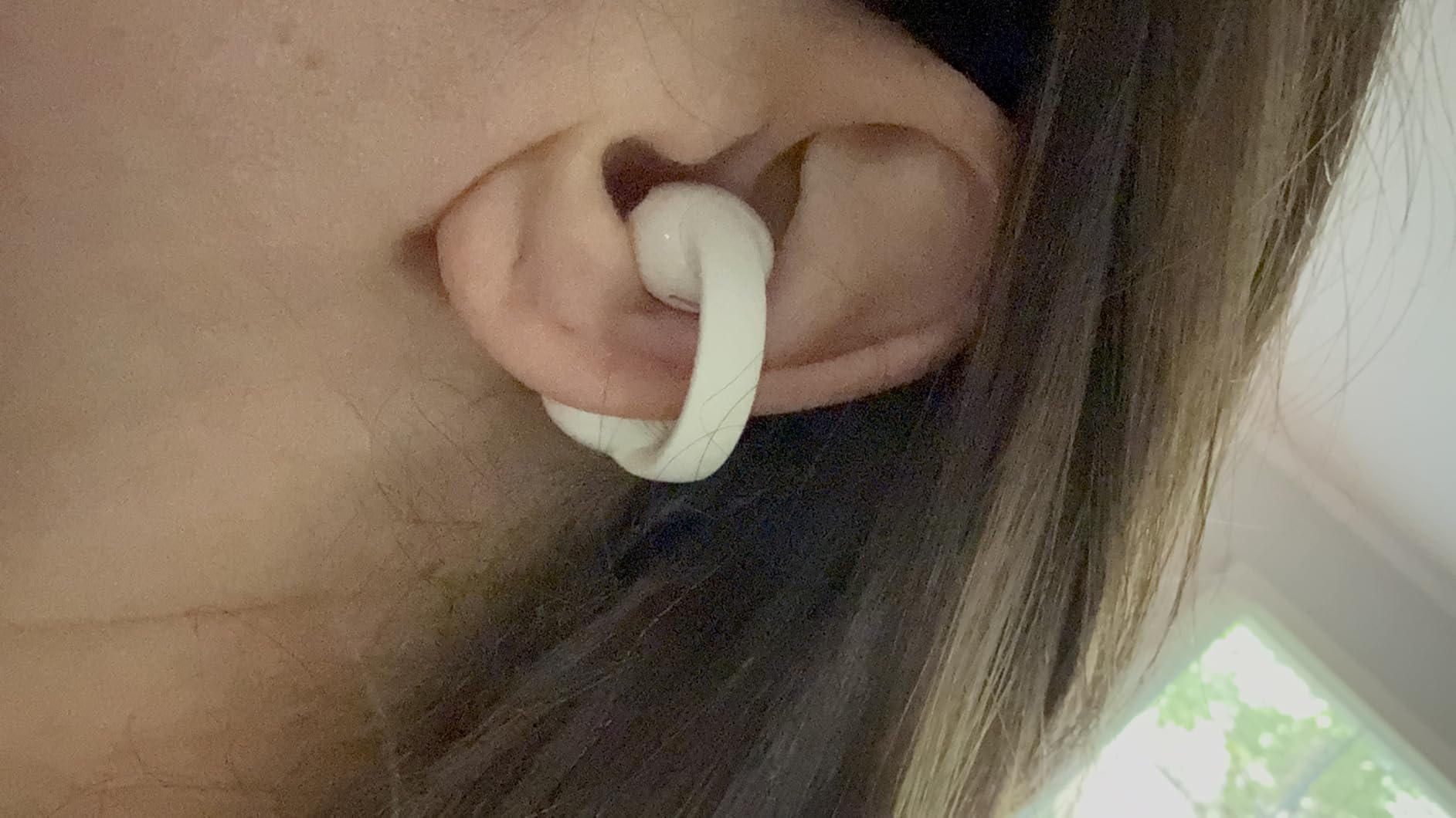 Soundcore C50i by Anker Open Ear Earbuds, Clip On Earbuds, Clip Headphones | Ultra-Comfort for Running Workout, 12mm Drivers for Powerful Bass, 28H Playtime, Secure Fit, Hi-Res, IP55, Bluetooth 6.0 customer photo 2