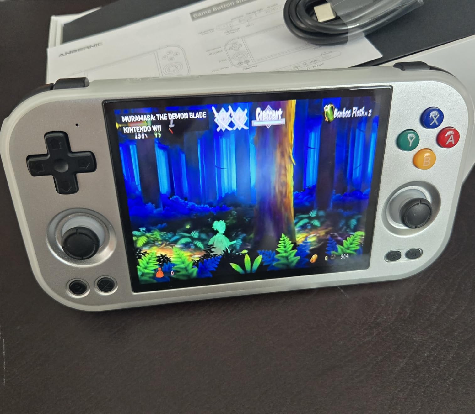 RG477M Retro Handheld Game Console, Aluminum Alloy CNC Dimensity 8300 Android14 System 4.7-inch Touch Handheld Game Console customer photo 1