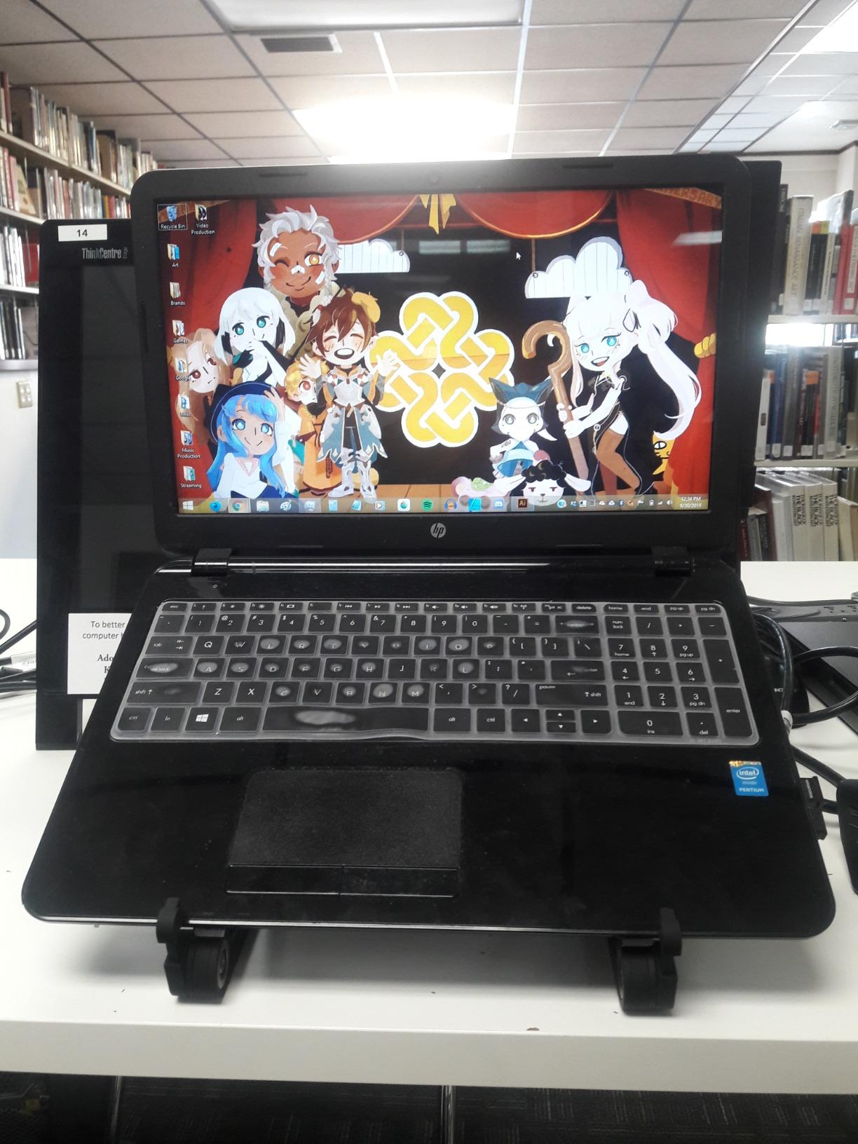 SAIJI Laptop Stand for Desk, Adjustable Standing Desk Riser Up to 20.5