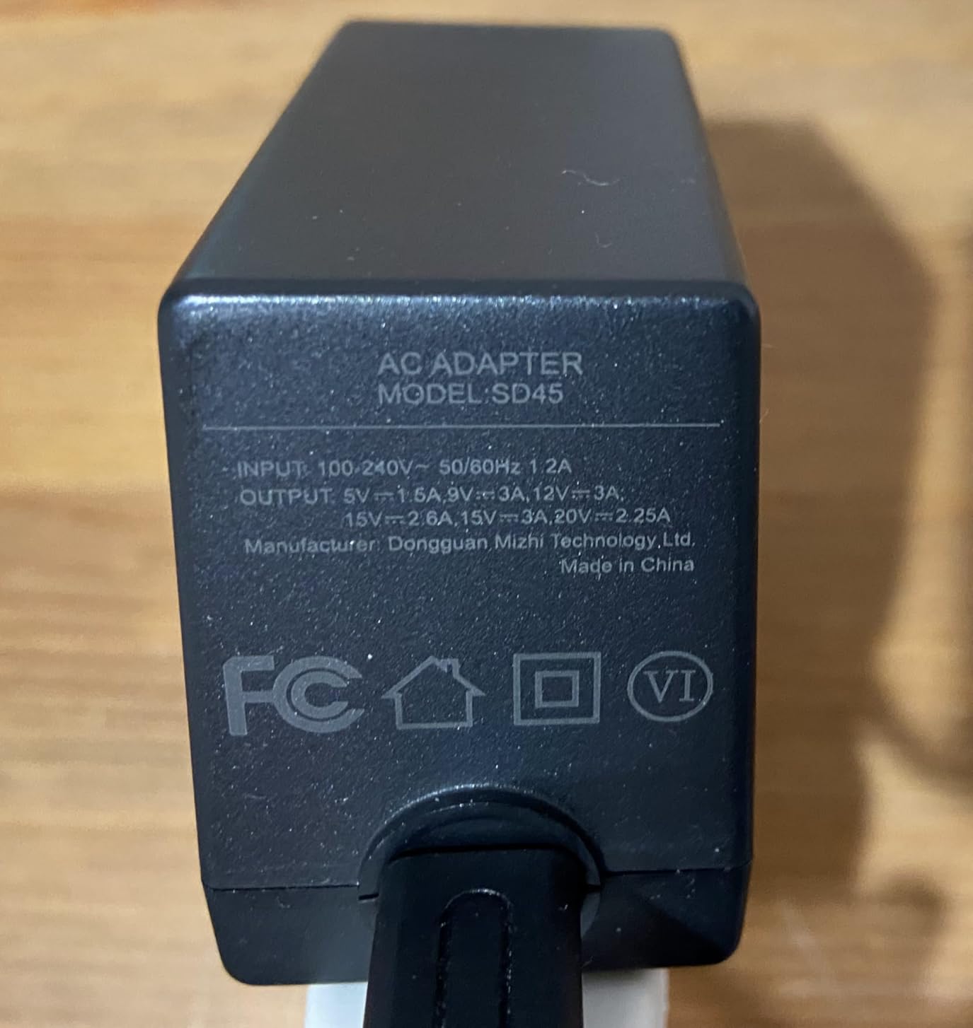 Charger for Nintendo Switch, 45W AC Adapter Fast Charging with 5ft Detachable USB C Cable, Compatible with Switch/OLED/Lite, Steam Deck, Support TV Mode customer photo 1