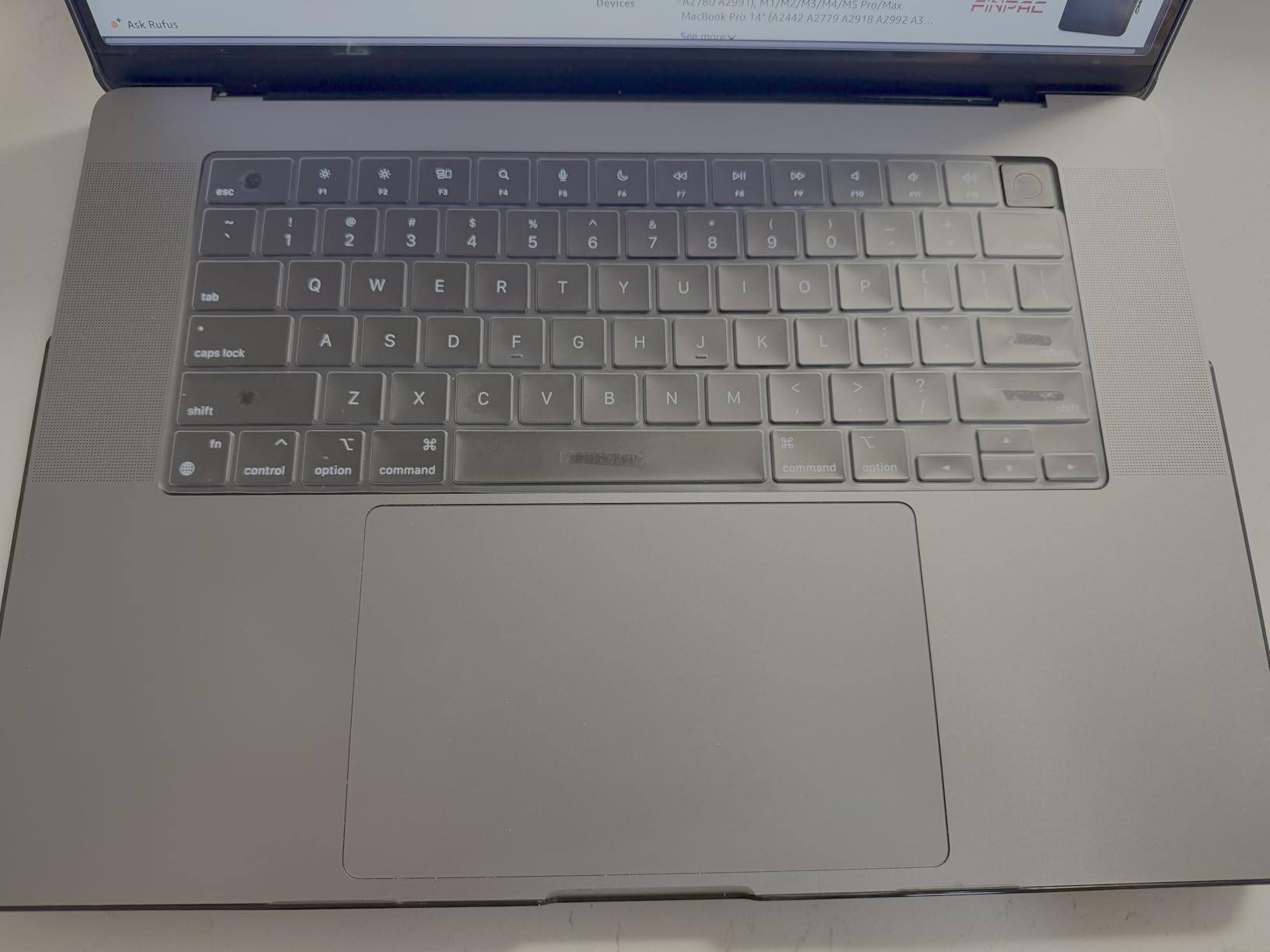 TALLYOO Keyboard Cover for MacBook Air 13.6