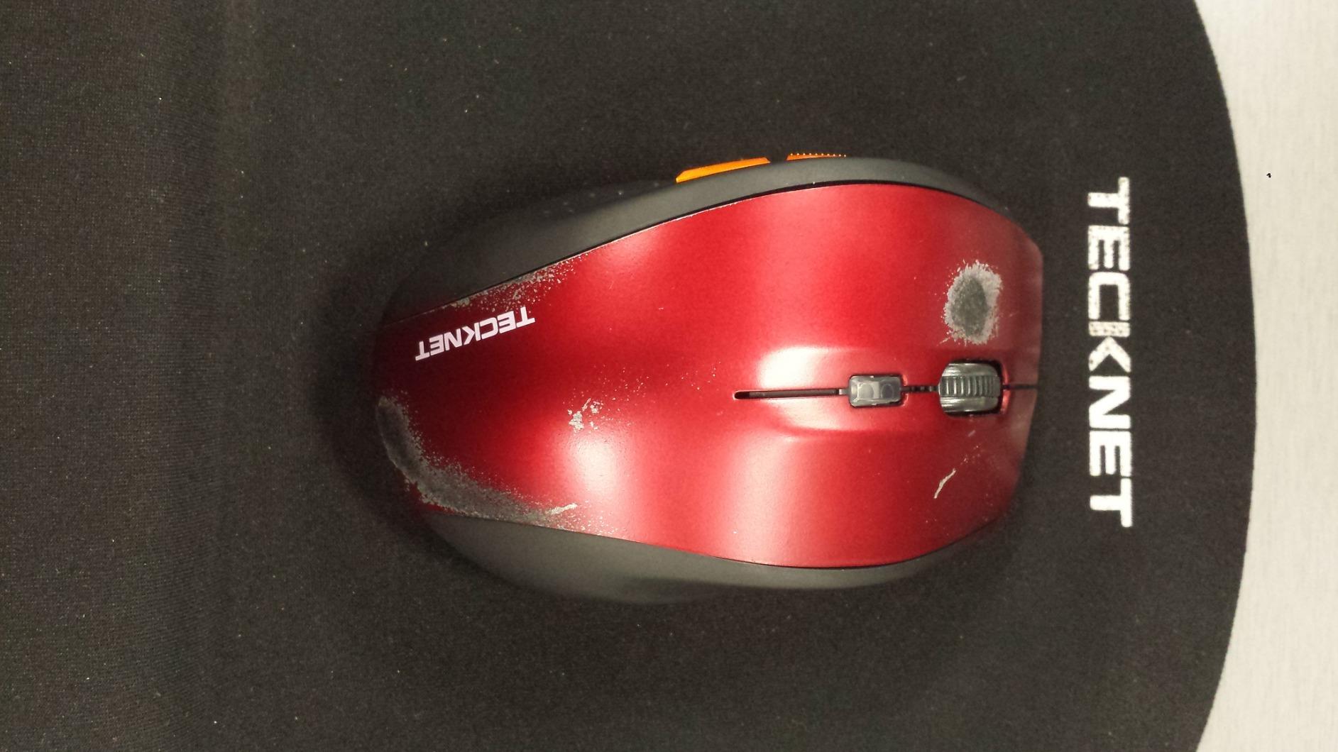 TECKNET Wireless Trackball Mouse, Bluetooth Mouse with Ergonomic, Black | 3-Device Connectivity (Bluetooth & 2.4G), 5 Adjustable DPI, RGB Lighting, PC, Mac & Laptop Compatible customer photo 1