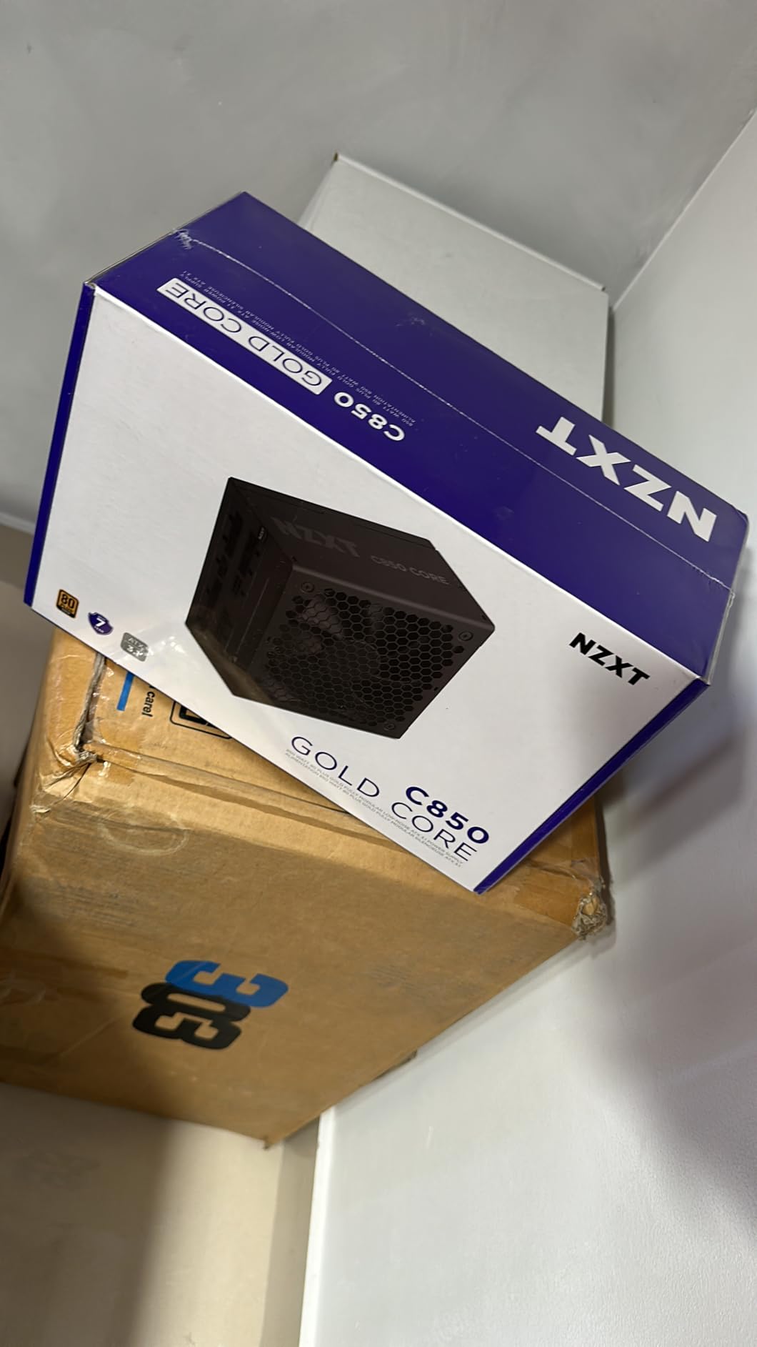 NZXT C850 Gold Core - 850W ATX 3.1 Power Supply, 80+ Gold | 850W ATX 3.1 PSU, 80 PLUS Gold and Cybenetics Platinum, fully modular. Quiet, efficient power for gaming builds. customer photo 1