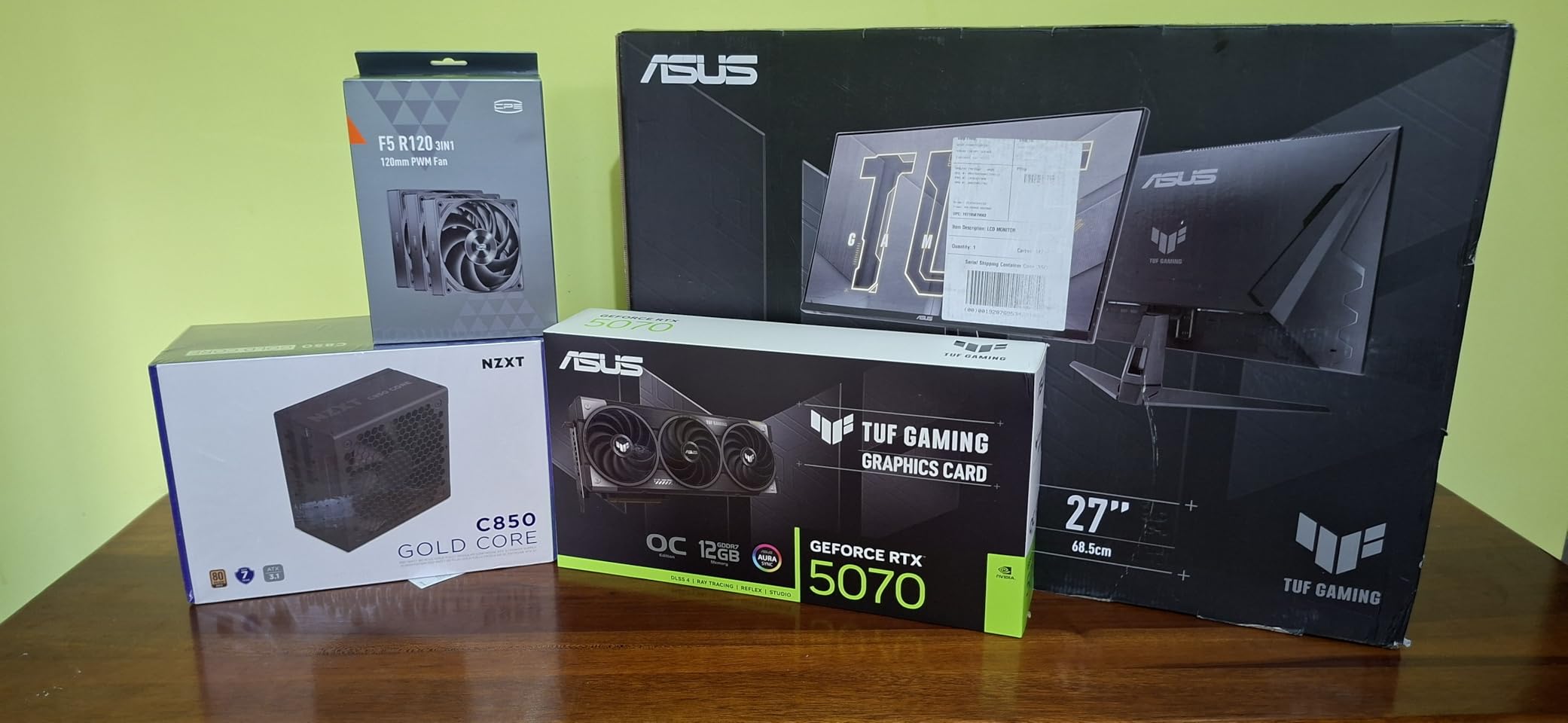 NZXT C850 Gold Core - 850W ATX 3.1 Power Supply, 80+ Gold | 850W ATX 3.1 PSU, 80 PLUS Gold and Cybenetics Platinum, fully modular. Quiet, efficient power for gaming builds. customer photo 2