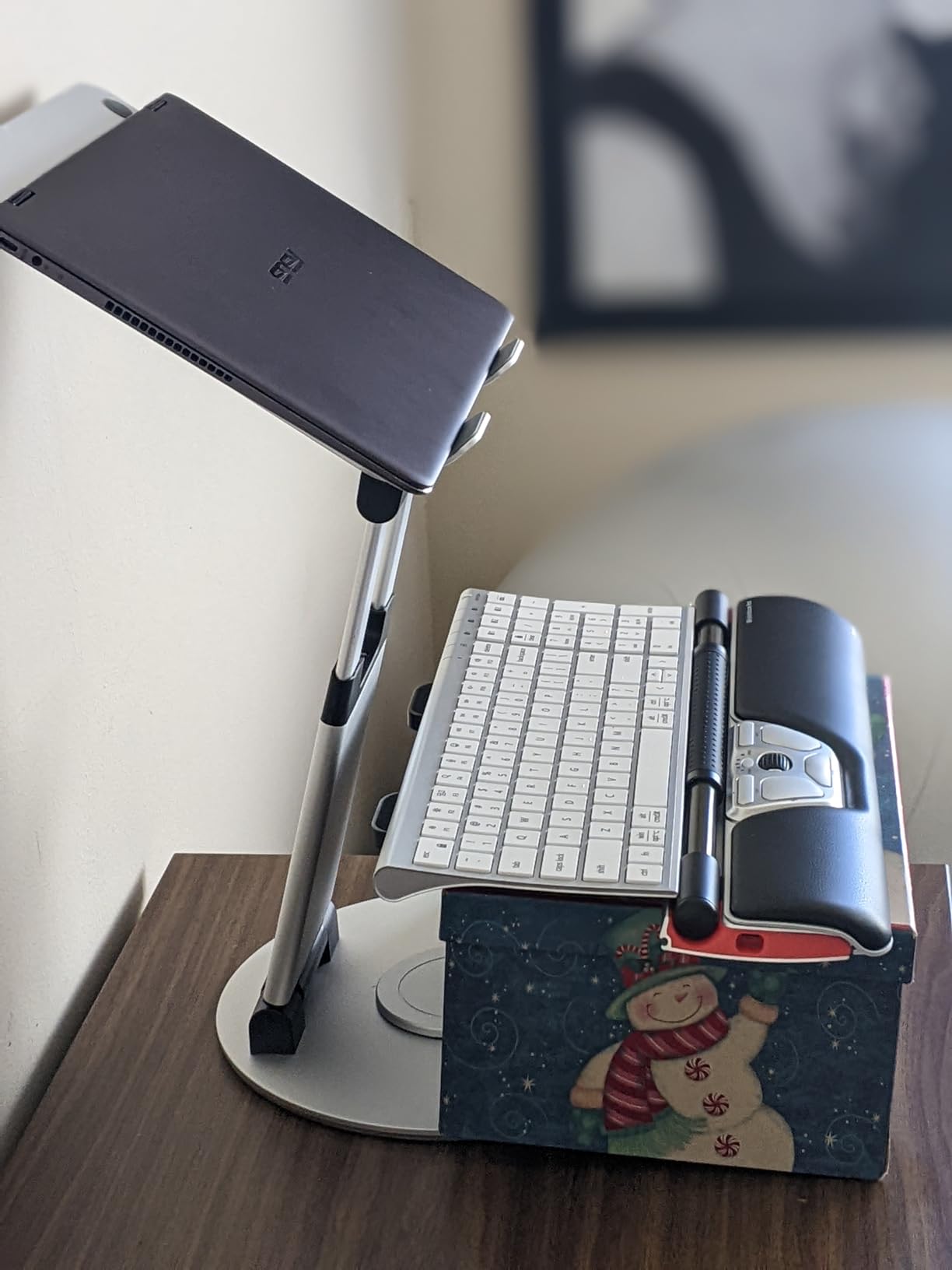 Urmust 360° Rotating Laptop Stand for Desk fit 10-17