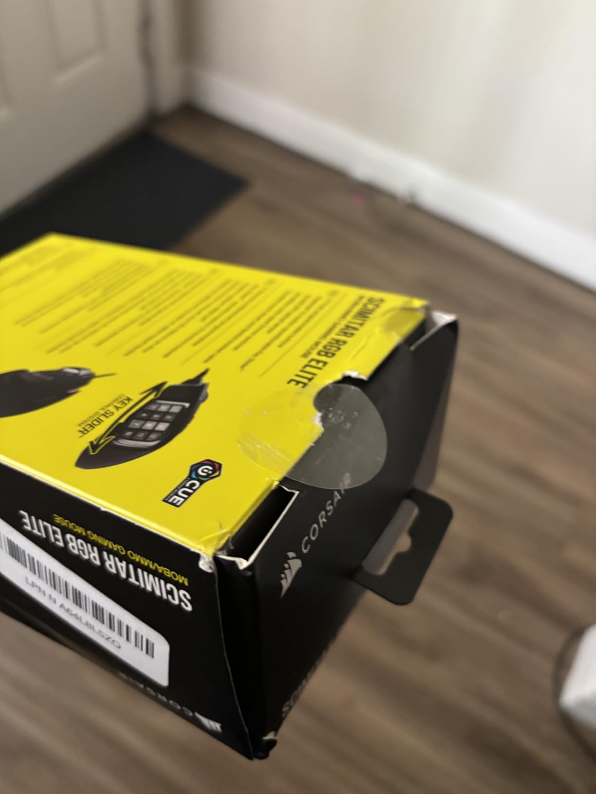Corsair Scimitar RGB Elite Wired MMO MOBA PC Gaming Mouse - Black | 18,000 DPI, 17 Programmable Buttons, Adjustable Key Slider, Omron Switches, iCUE Compatible, PC, Mac, PS5, PS4, Xbox customer photo 2