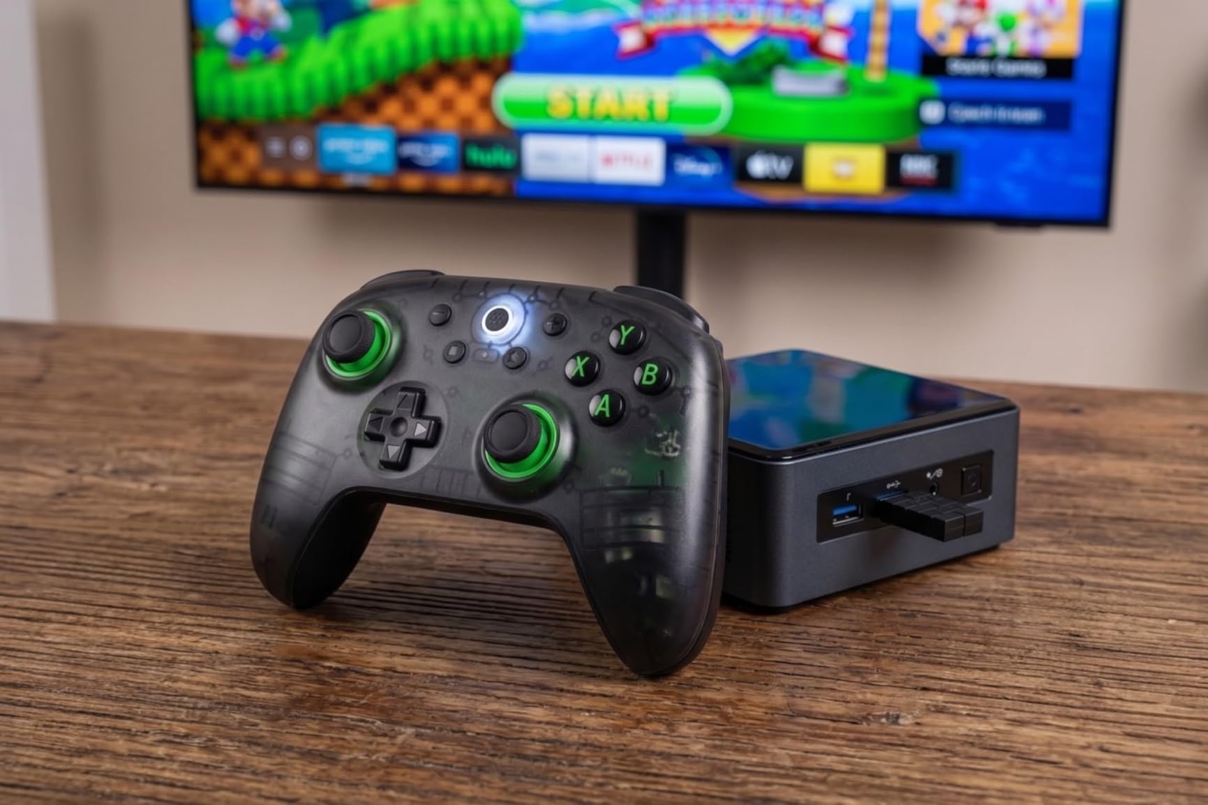 8Bitdo Ultimate 2C Wireless Controller for Windows PC and Android, with 1000 Hz Polling Rate, Hall Effect Joysticks and Triggers, and Remappable L4/R4 Bumpers (Transparent Black) customer photo 1