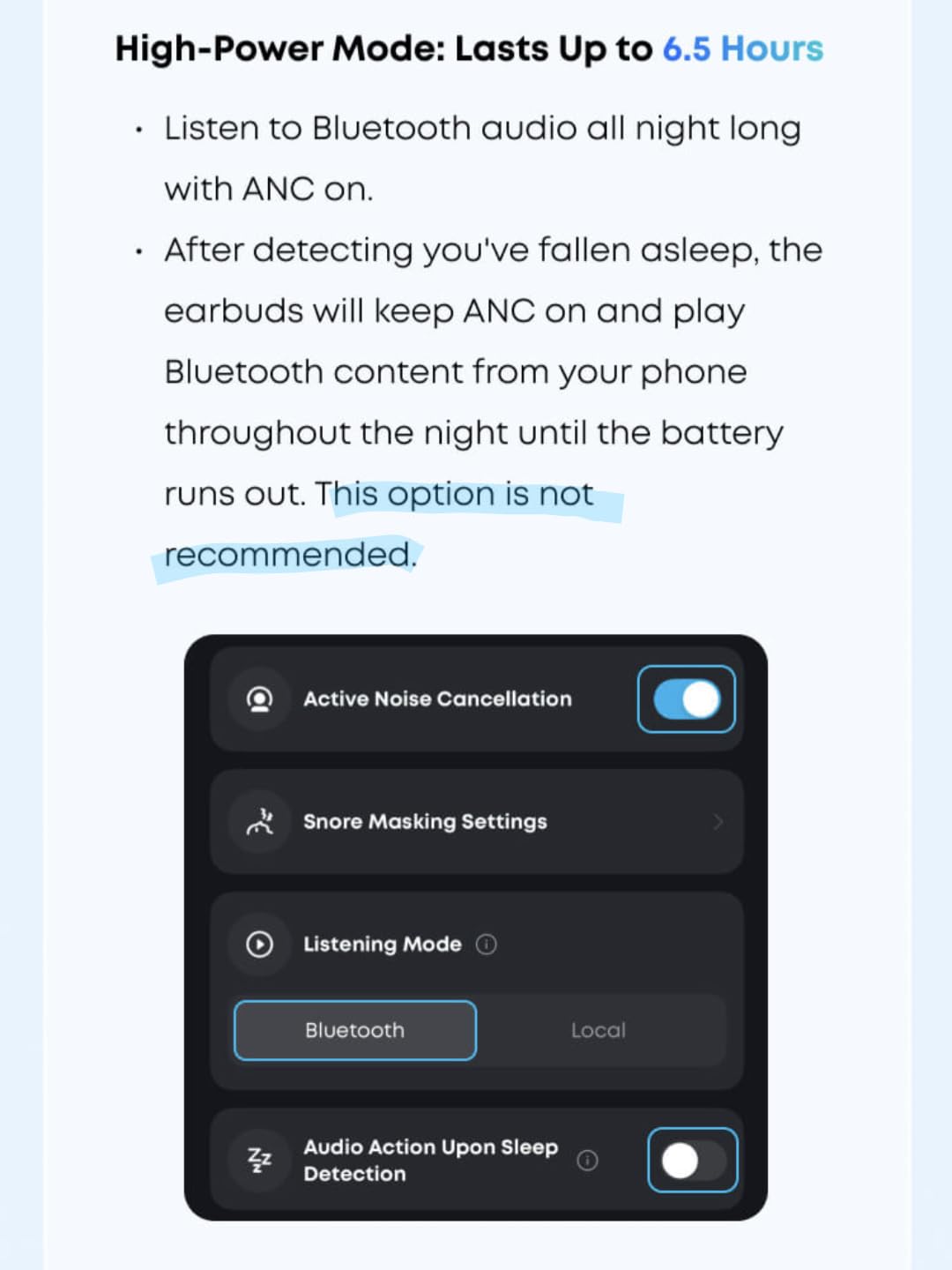 Soundcore Sleep A30 Special by Anker, Sleep Earbuds - Noise Reduction, Adaptive Snore Masking, Ultra Comfort for Side Sleepers, Vast Sleep Audio, 8-10H Playtime customer photo 2