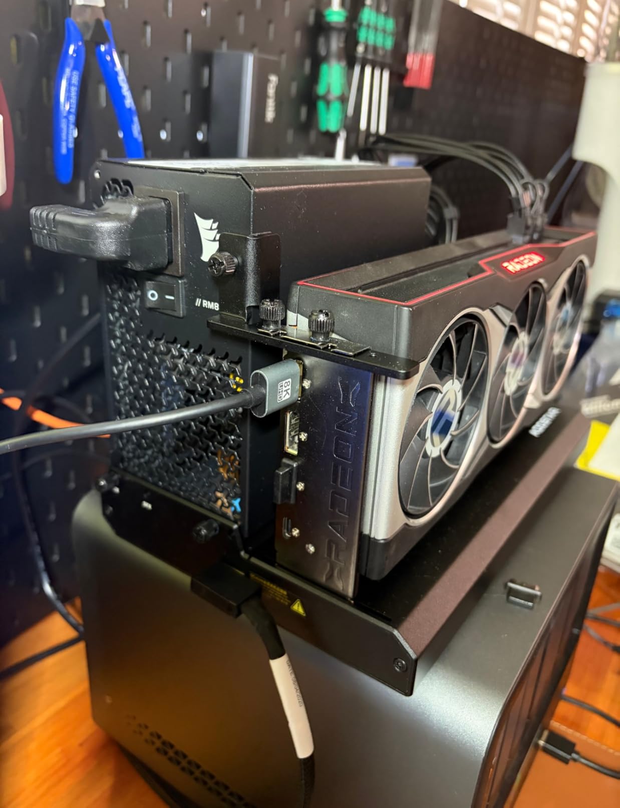 AOOSTAR EG01 OCuLink eGPU Dock External GPU Enclosure Oculink Interface Graphics Dock Station for PCIe 4.0 x4 Graphics Cards customer photo 1
