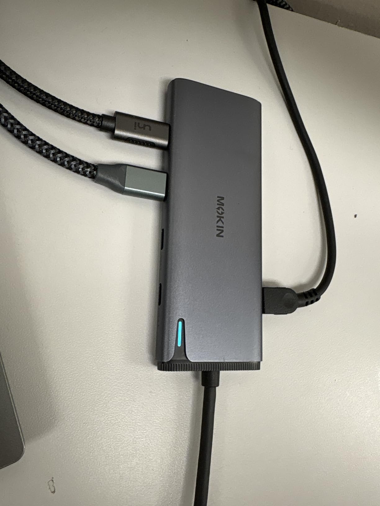 MOKiN USB C Docking Station Dual Monitor 2 HDMI for Dell/HP/Lenovo Laptop | USB C Hub 2 HDMI Dual HDMI, Turn off Screen Button, 4*USB C 3.0/2*USB A 3.0/2*USB A 2.0/Ethernet Port/USB C Charging Port customer photo 2