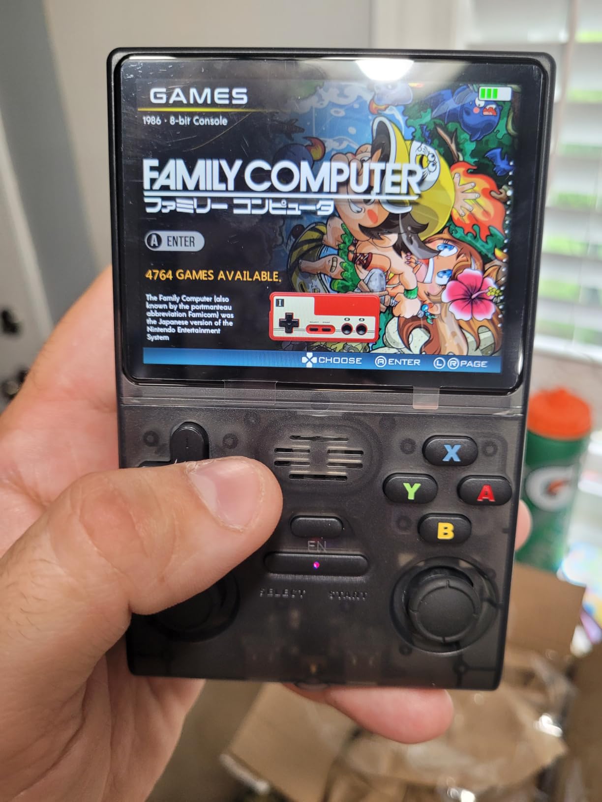 Retrosnap Handheld Game Console 2026, Retro Snap Gaming Pro Console with 14 Emulators 20000+ Preloaded Games 3.5-Inch IPS Screen 3000mAh Rechargeable Battery, Portable for Gamer Play customer photo 1