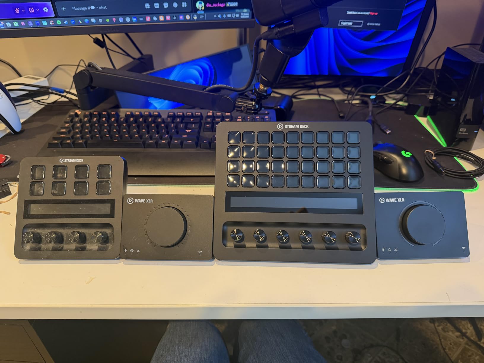 Stream Deck + XL Control Platform, Dials, Touch Strip | 36 customizable macro keys, Six multifunction dials, Touch strip display, Hundreds of integrations, USB-C for PC and Mac customer photo 1