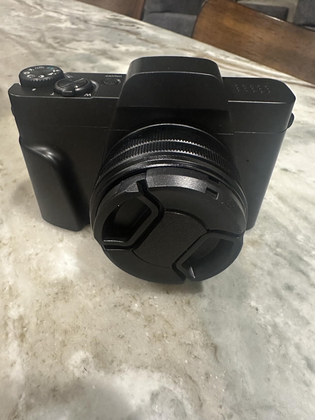 4K Digital Camera WiFi 180° Flip Screen Autofocus 64MP 16X Zoom, Black | Vlogging Camera for YouTube, Compact Travel Camera for Beginners, Anti-Shake, 32GB Card, 2 Batteries customer photo 1