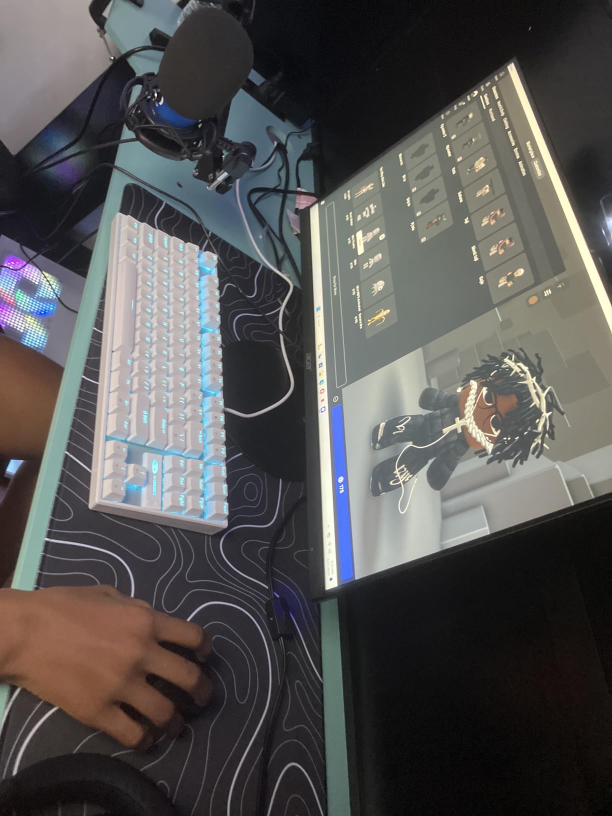 suevery Prebuilt Gaming PC, Core I9, RTX 5060TI 8G Desktop Computer | 14th Gen 14900HX (24Cores 32Threads Up to 5.8G), DDR5 16G RAM, NVMe 1TB SSD, Tower Gaming PC Bundle Home 4K Pro customer photo 1