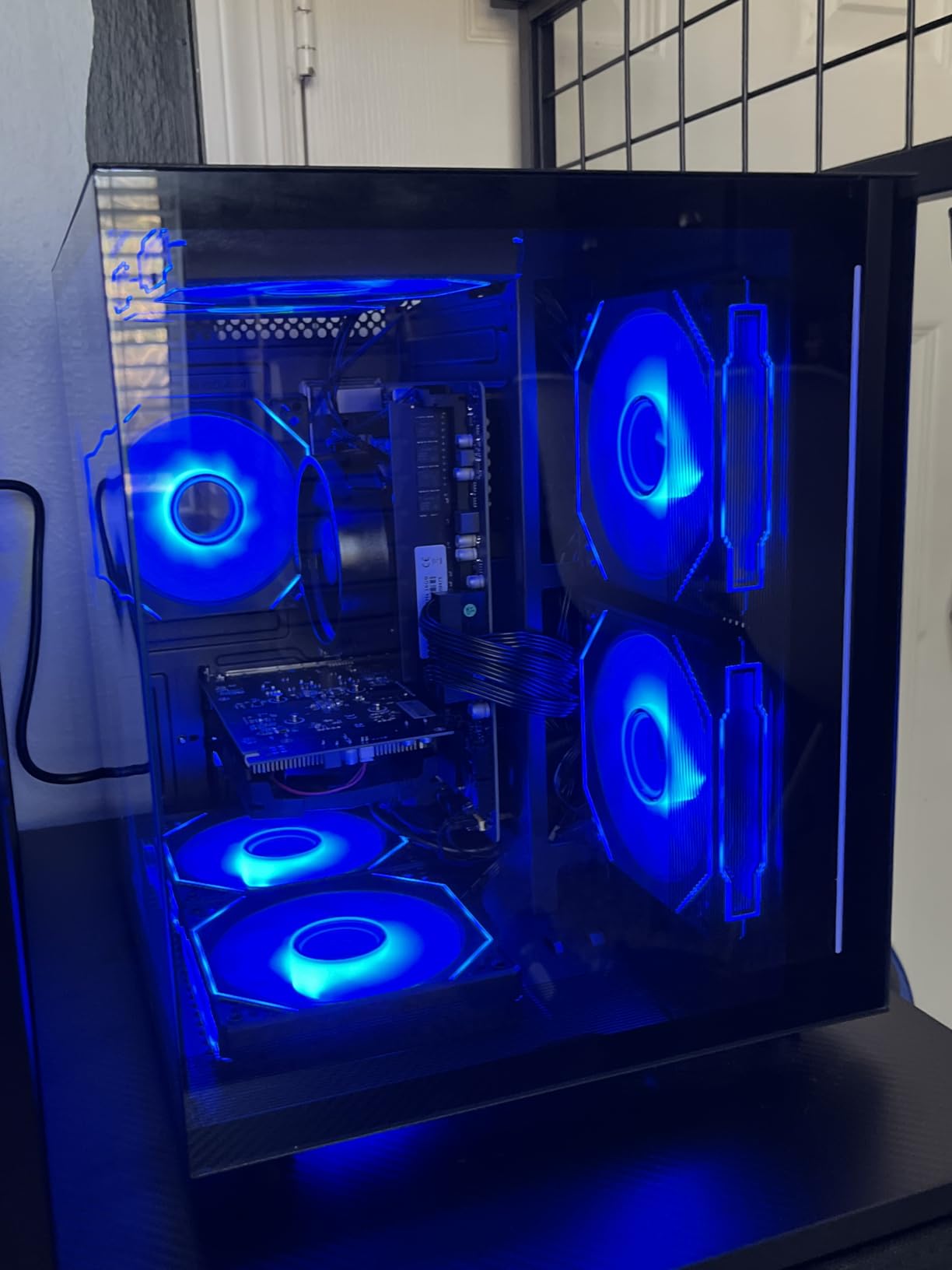 suevery Prebuilt Gaming PC, Core I9, RTX 5060TI 8G Desktop Computer | 14th Gen 14900HX (24Cores 32Threads Up to 5.8G), DDR5 16G RAM, NVMe 1TB SSD, Tower Gaming PC Bundle Home 4K Pro customer photo 2