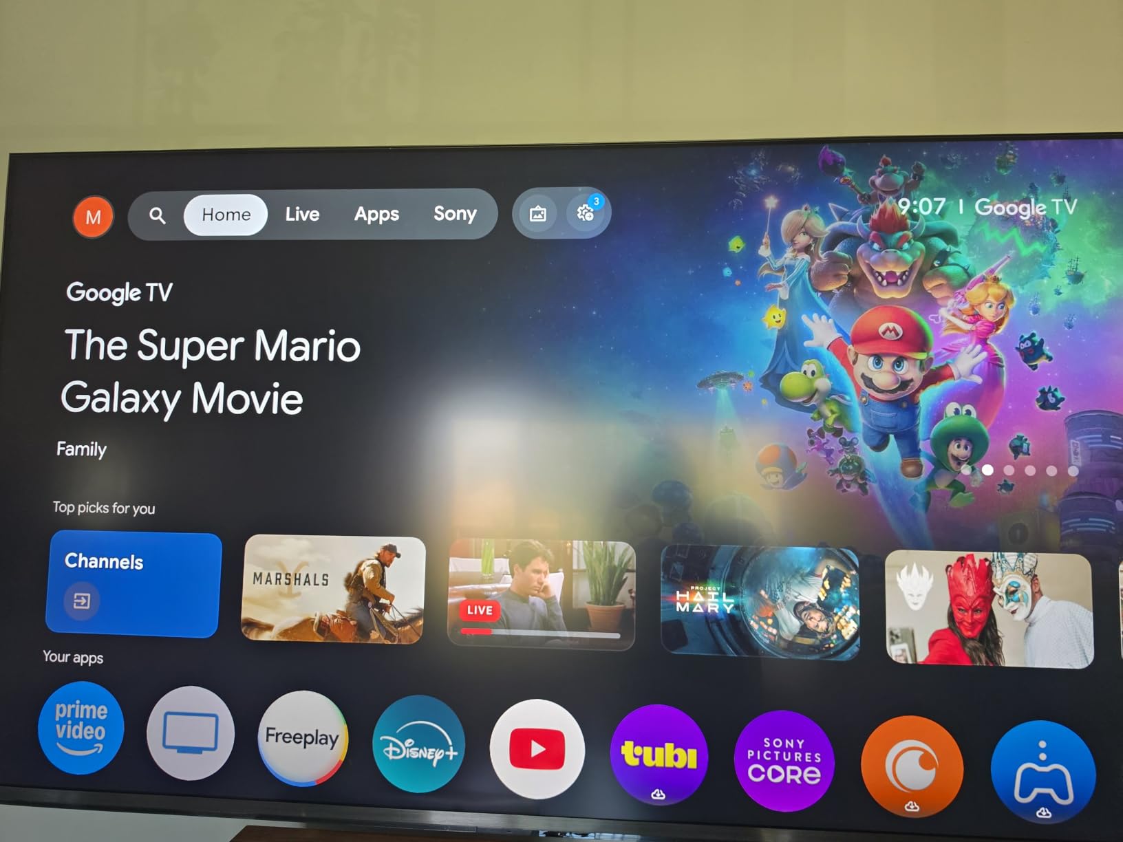 Sony 43 Inch BRAVIA 3 II LED 4K HDR Smart Google TV with Gemini K-43XR30M2 | XR Processor with AI Technology, Dolby Vision/Atmos, 120Hz Refresh Rate, 4K movie credits included, 4xHDMI 2.1, PS5 Features customer photo 1