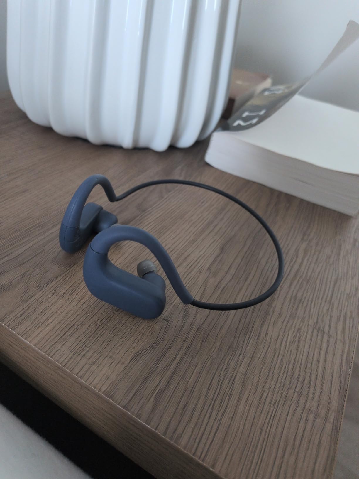 SANOTO Swimming Headphones, in Ear Bone Conduction Headphones Bluetooth 5.4, IPX8 customer photo 1