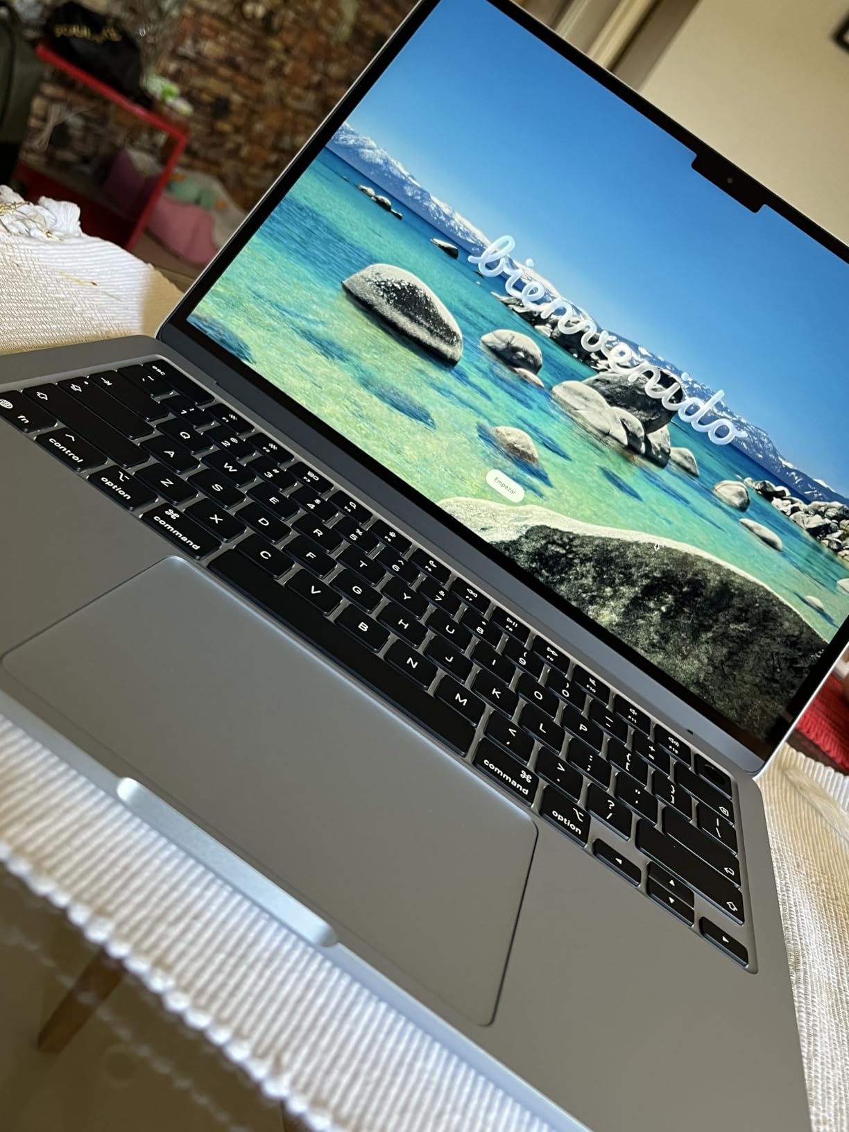 Apple 2026 MacBook Air 13-inch Laptop with M5 chip: Built for AI, 13.6-inch Liquid Retina Display, 16GB Unified Memory, 512GB SSD, 12MP Center Stage Camera, Touch ID, Wi-Fi 7; Sky Blue customer photo 2