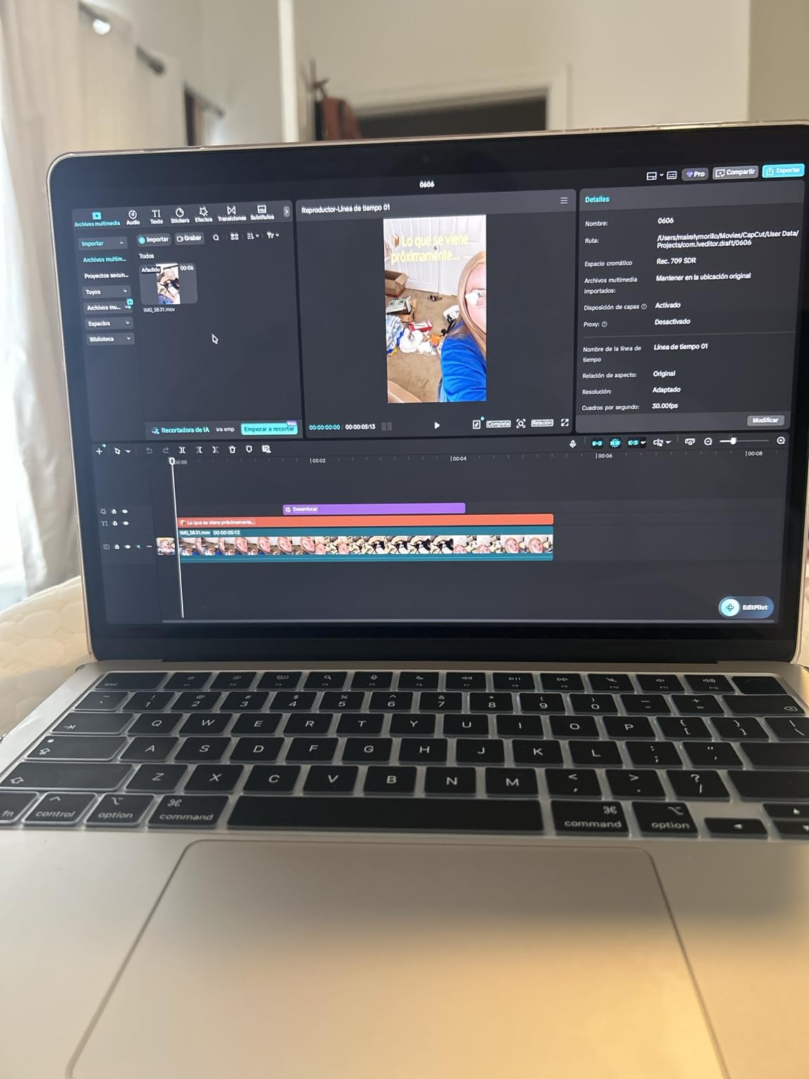 2026 MacBook Air 13-inch Laptop with M5 chip: Built for AI, 13.6-inch Liquid Retina Display, 16GB Unified Memory, 512GB SSD, 12MP Center Stage Camera, Touch ID, Wi-Fi 7; Midnight customer photo 2