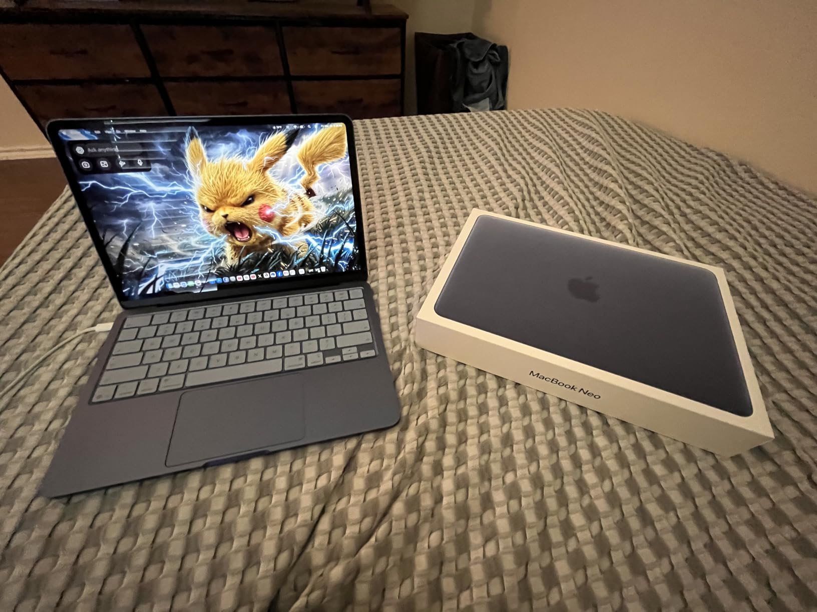 Apple 2026 MacBook Neo 13-inch Laptop with A18 Pro chip: Built for AI and Apple Intelligence, Liquid Retina Display, 8GB Unified Memory, 512GB SSD Storage, 1080p FaceTime HD Camera, Touch ID; Blush customer photo 1