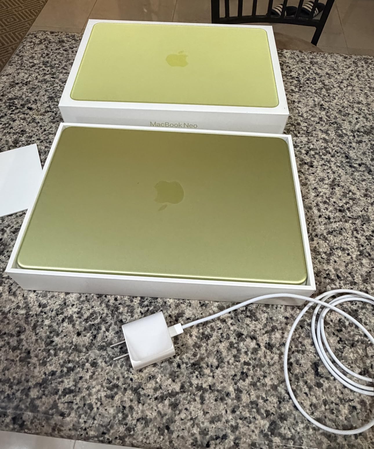Apple 2026 MacBook Neo 13-inch Laptop with A18 Pro chip: Built for AI and Apple Intelligence, Liquid Retina Display, 8GB Unified Memory, 256GB SSD Storage, 1080p FaceTime HD Camera; Citrus customer photo 1