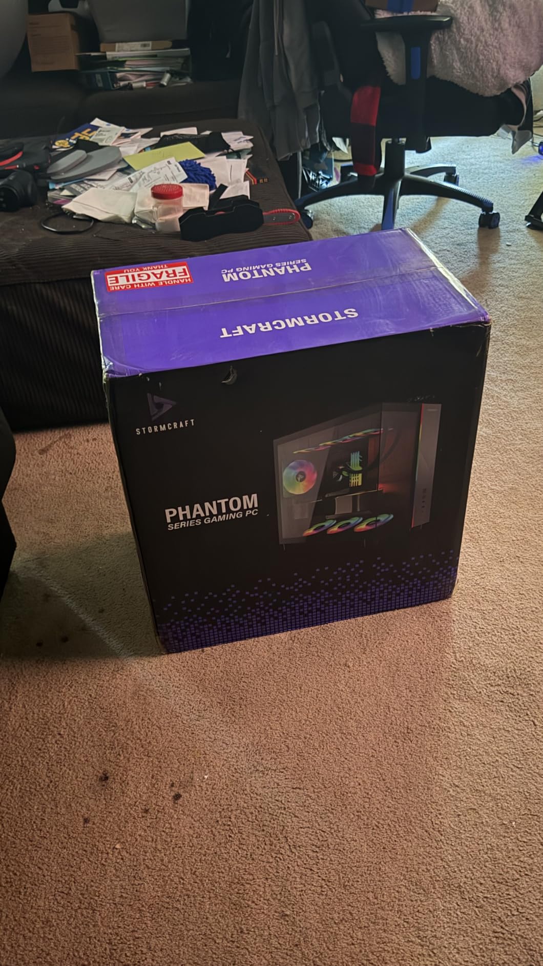 STORMCRAFT Phantom RTX 5080 Gaming PC Ryzen 7 9800X3D 32GB DDR5 2TB SSD | AMD Ryzen 7 5.2GHz, 6000MHz RAM, B850 Chipset, 850W PSU, 360mm AIO, RGB Keyboard Mouse, WiFi BT HDMI AI Prebuilt Gaming Desktop customer photo 1