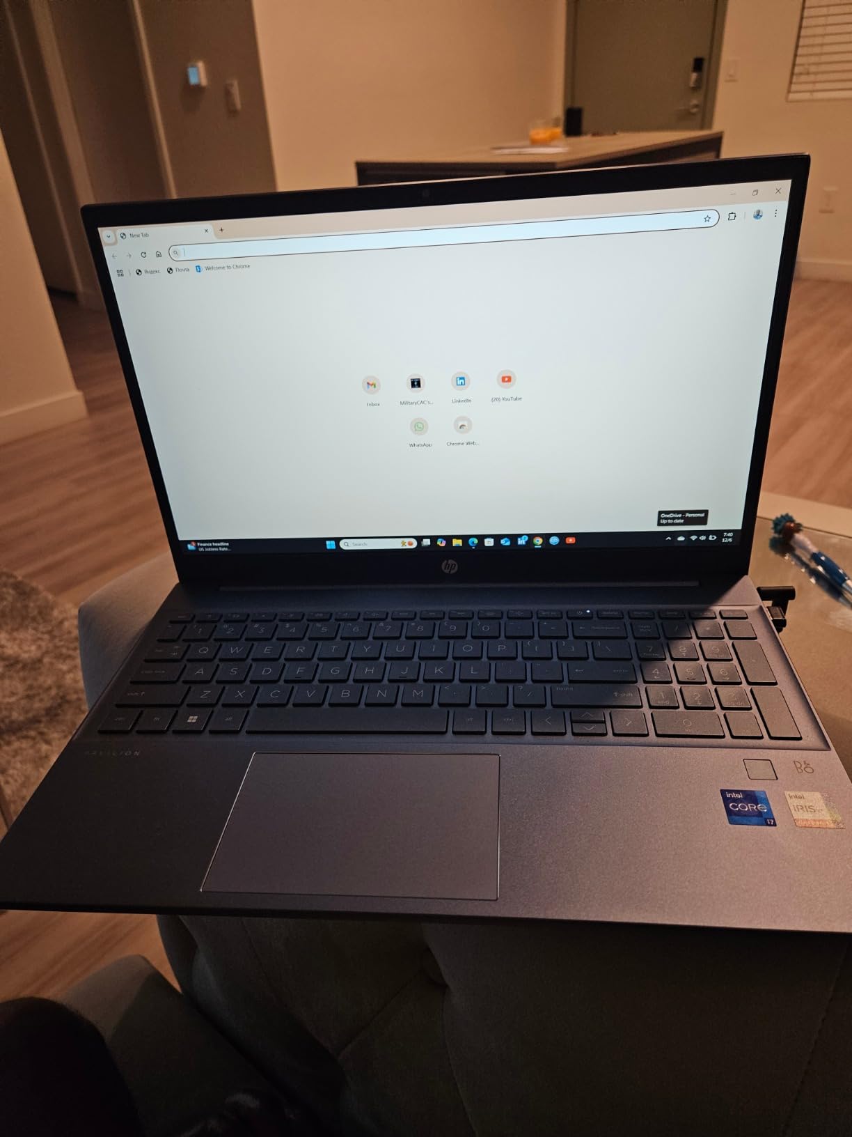 HP Essential 2026 Laptop, Office 365, Copilot AI, 4GB RAM, Intel Processor | Windows 11 Home S, WiFi 6 & Bluetooth, Camera, Fast Charge, Longtime battery life, Portable Design for Office & Student customer photo 2