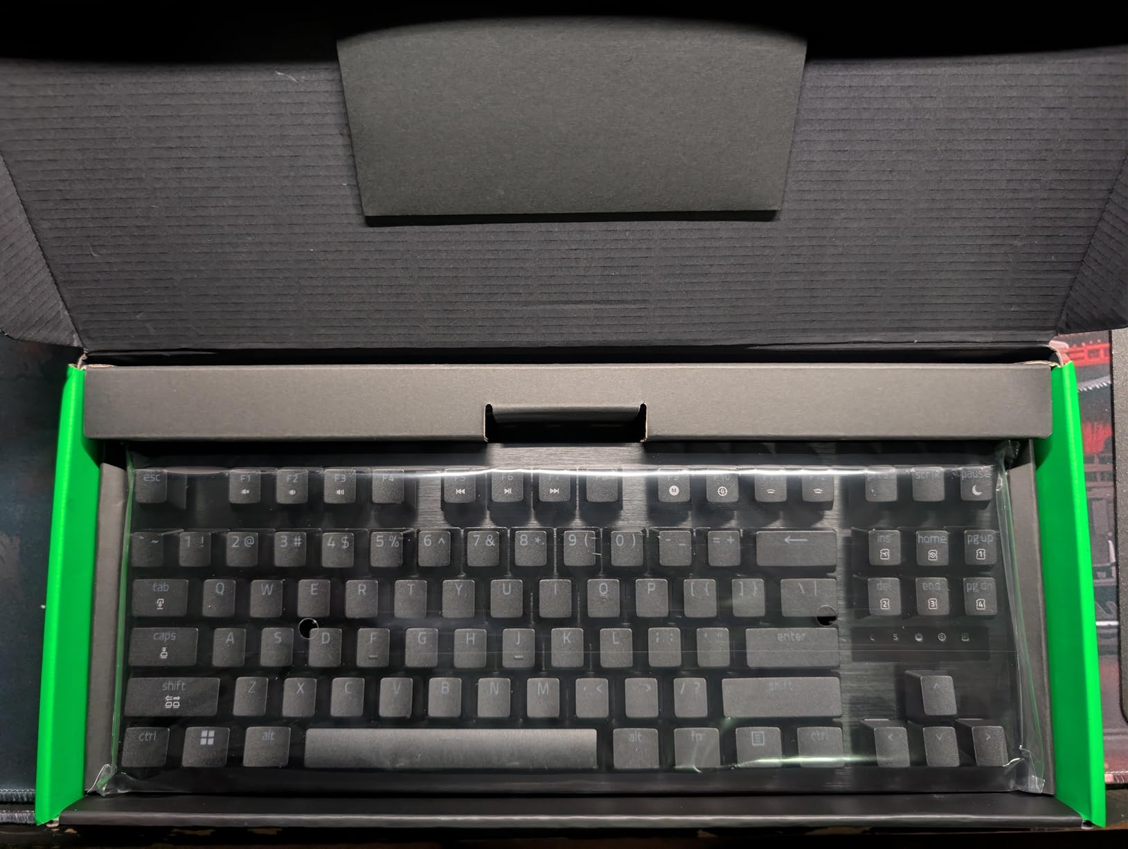 Razer Huntsman V3 TKL 8KHz Analog Optical Esports Gaming Keyboard, Black | Analog Optical Switches Gen 2 with Rapid Trigger, Adjustable Actuation, Snap Tap, PBT Keycaps, True 8000hz Polling Rate customer photo 2