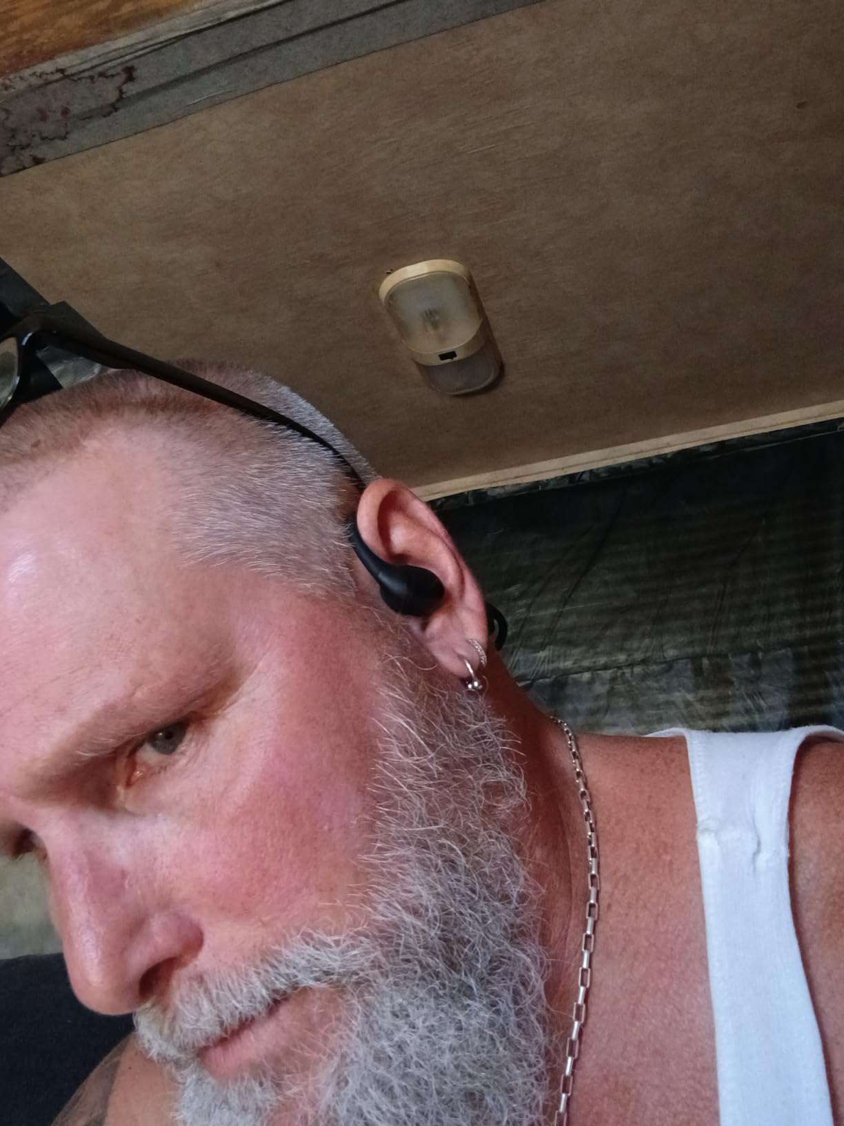 Bone Conduction Headphones, IPX8 Waterproof Swimming Headphones, Hybrid Bone & Air Audio customer photo 2