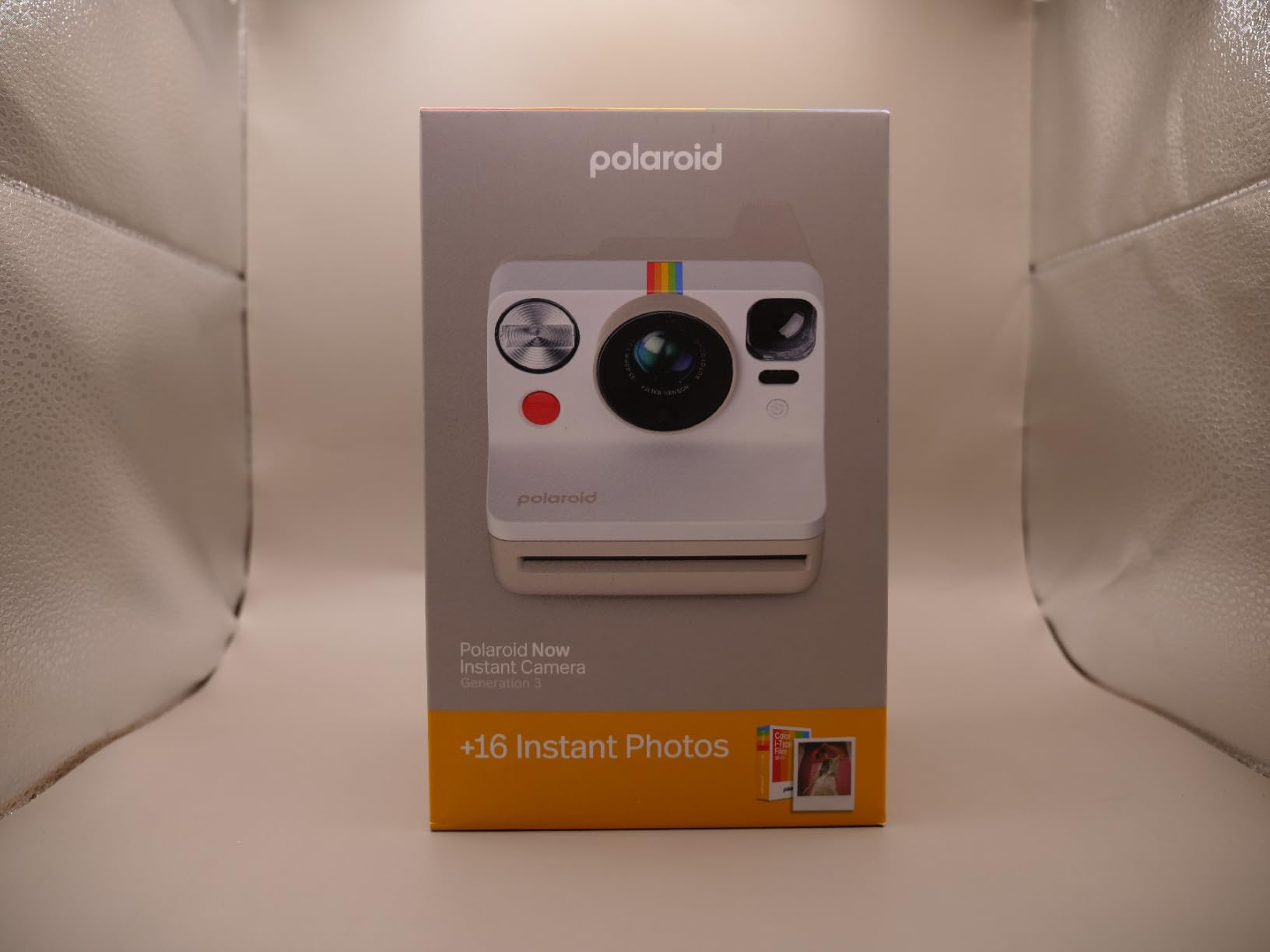 Polaroid Now 3rd Generation I-Type Instant Camera + Film Bundle - Pink Camera + 16 Color Photos customer photo 1
