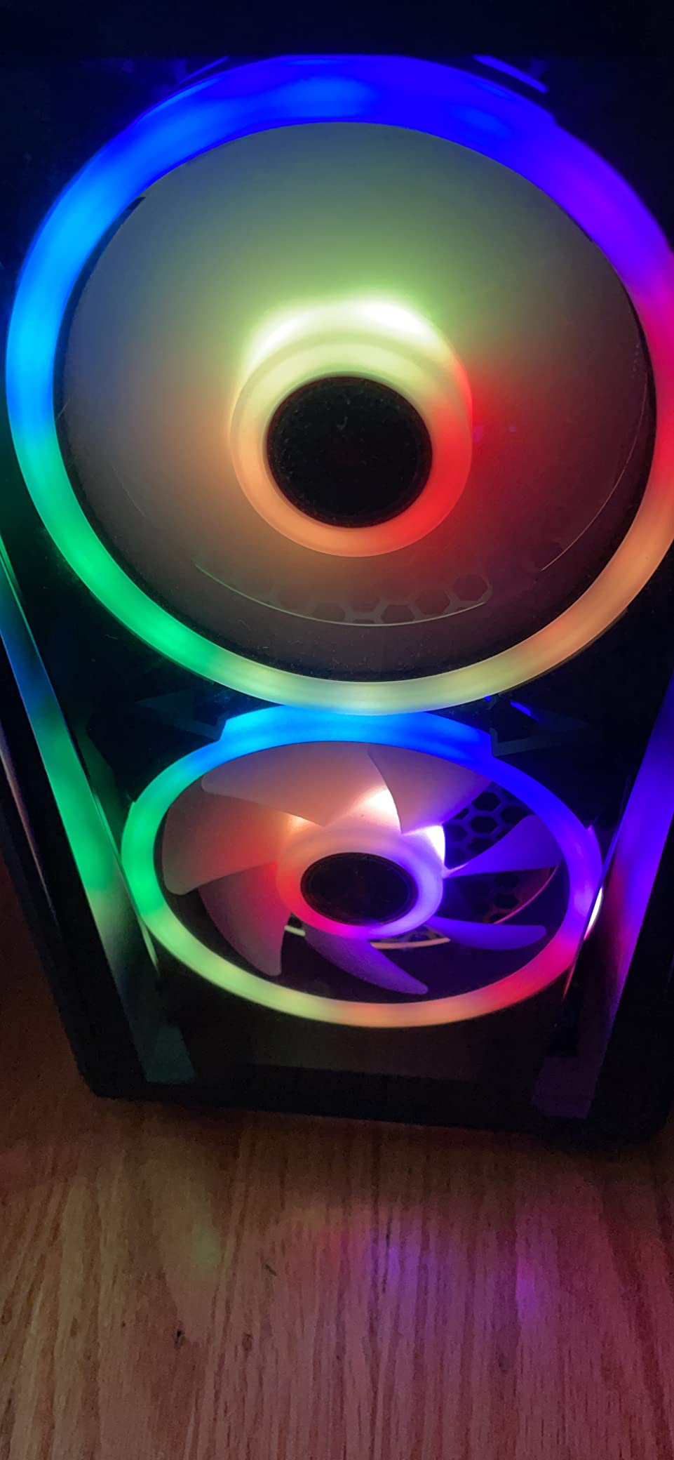 Skytech Gaming Azure 3 Gaming PC, AMD Ryzen 7 5700 3.7GHz, NVIDIA RTX 5060, 1TB NVMe SSD, 16GB DDR4 RAM 3200, 650W Gold PSU, WI-FI 5, Windows 11, Desktop customer photo 1