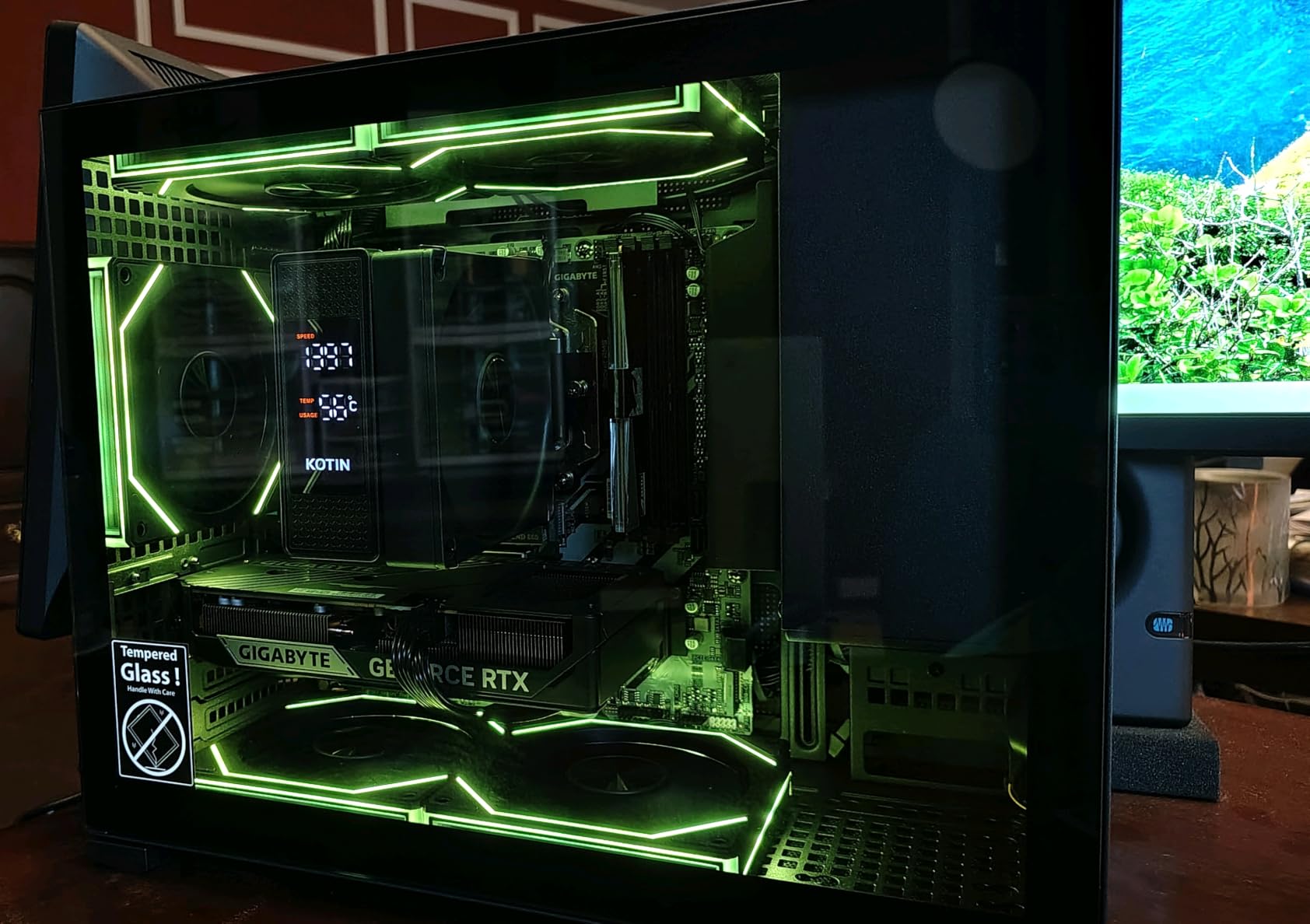 KOTIN Gaming PC Desktop, Ryzen 7 8700F, RTX 5060 Ti 8GB, 16GB DDR5, 1TB SSD customer photo 1
