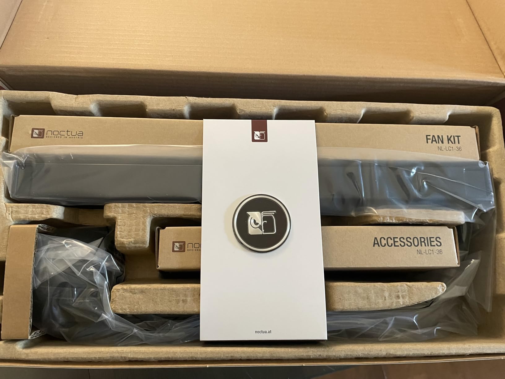 Noctua NL-LC1-36, High-Performance 360mm AIO CPU Cooler | Industry-Leading Quiet Cooling, 30mm Slim Radiator, Pump Noise Absorber, for Intel & AMD, 3x 120mm Fans, Rich Accessory Kit customer photo 1