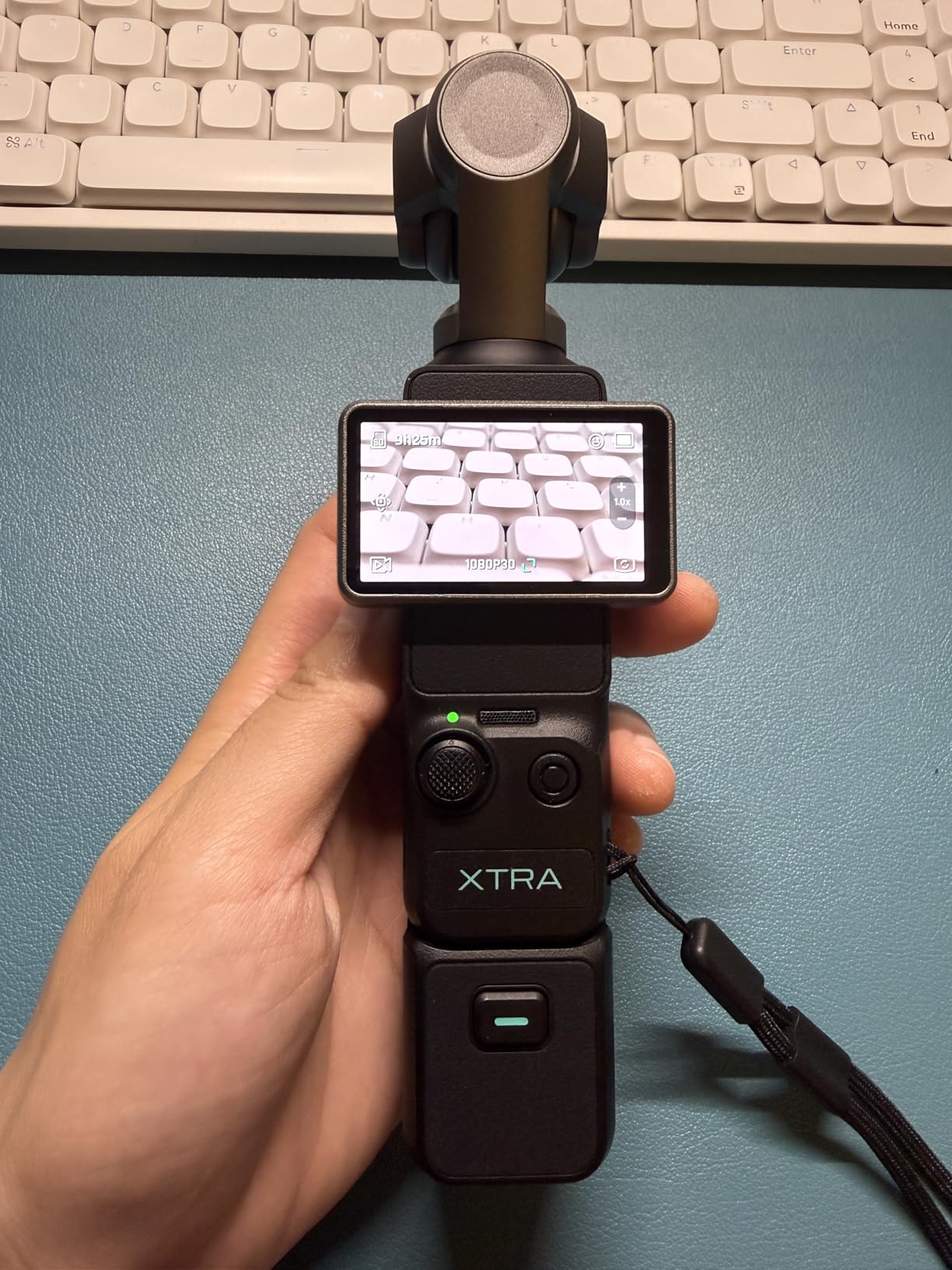 Xtra Muse with Mini Tripod Combo, Vlogging Camera with 1'' CMOS & 4K/120fps Videos, Pocket Camera with 3-Axis Gimbal Stabilizer, Fast Focusing, Digital Video Camera for Photography customer photo 1