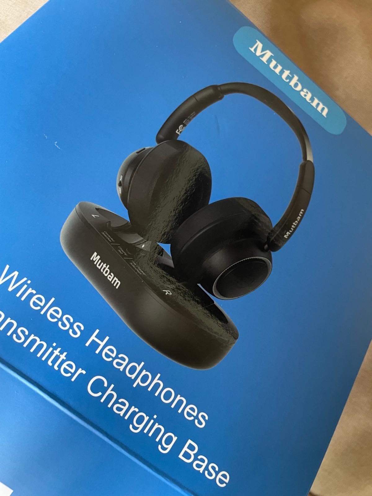 Wireless Headphones for TV, TV Headphones Wireless for Seniors | Charging Dock, 65H Playtime, Low Latency, Plug-Play, Optical RCA AUX Bluetooth, Assistive Hearing Headset, Gifts for Elderly customer photo 1
