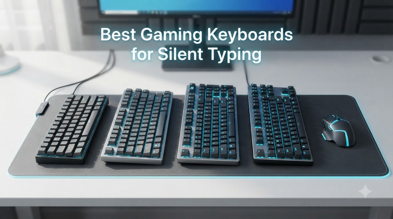 Best Gaming Keyboards for Silent Typing