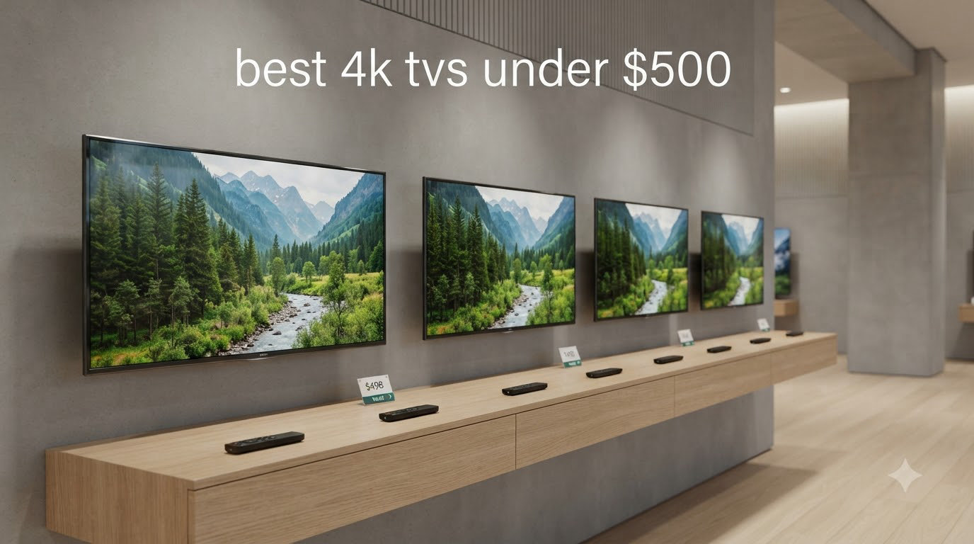 best 4k tvs under $500