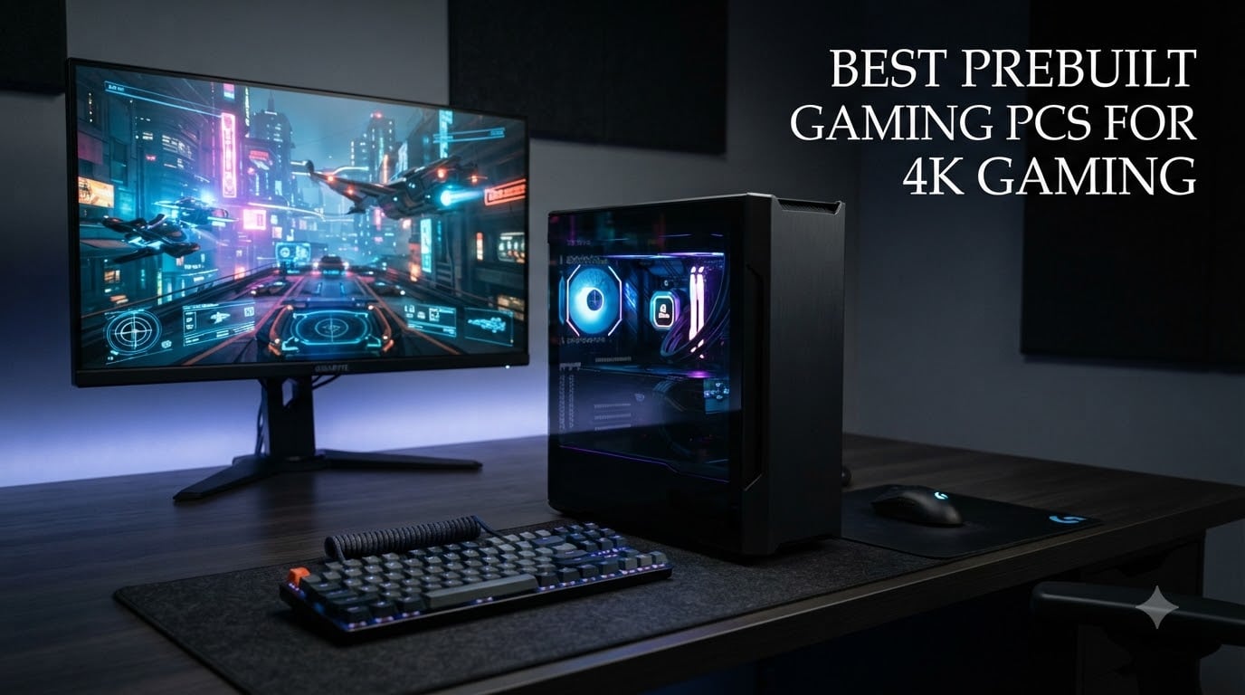 Best Prebuilt Gaming PCs for 4K Gaming