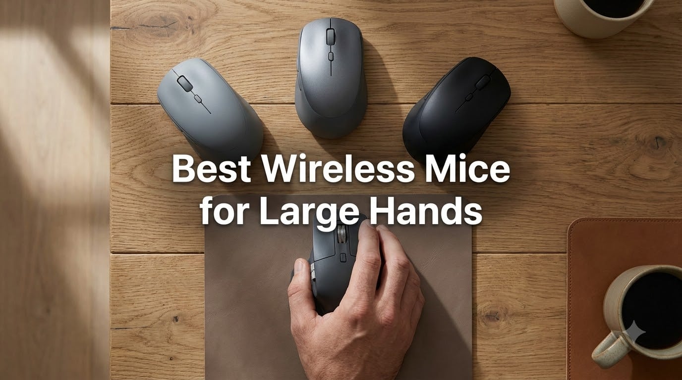 Best Wireless Mice for Large Hands