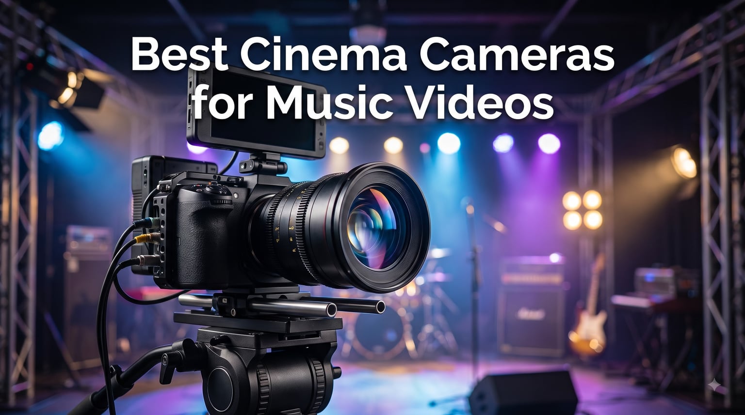 Best Cinema Cameras for Music Videos
