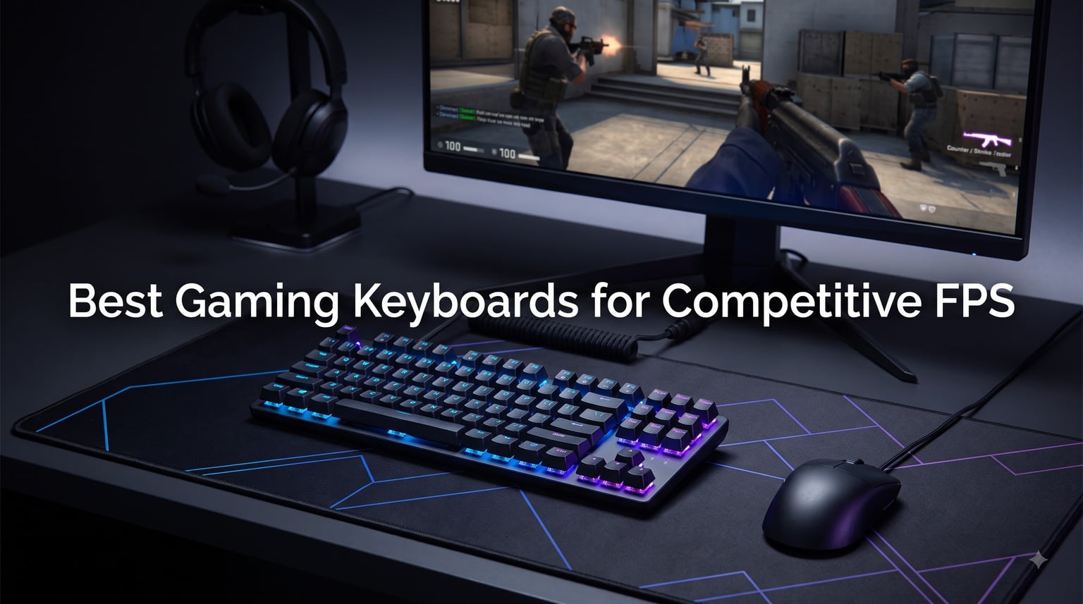 Best Gaming Keyboards for Competitive FPS