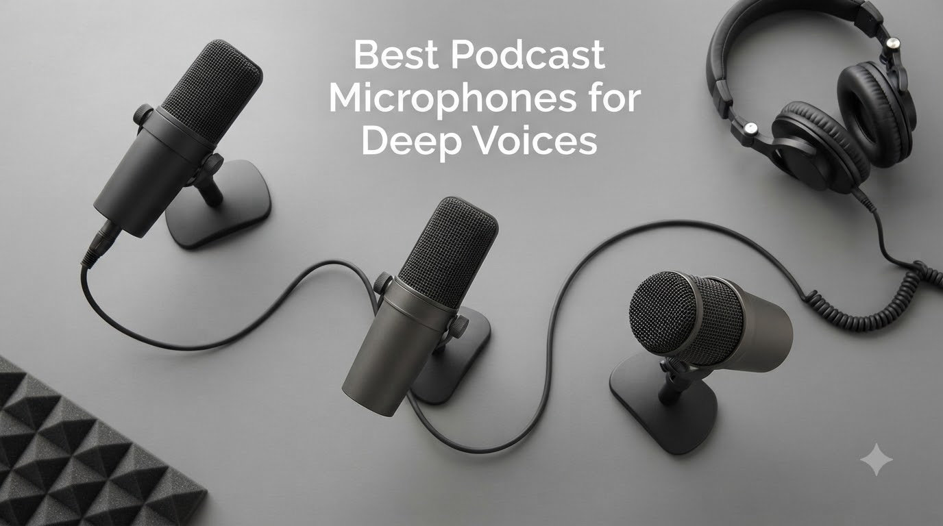 Best Podcast Microphones for Deep Voices