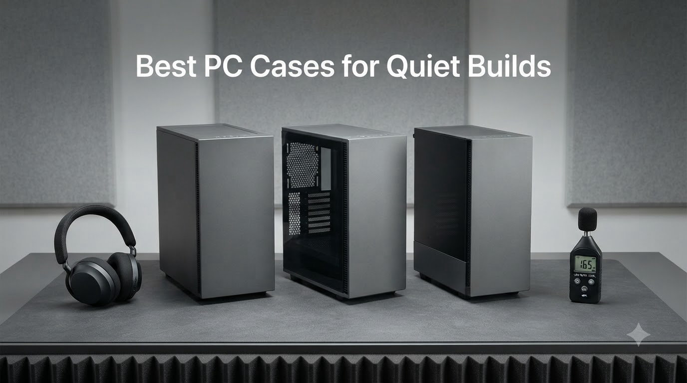 Best PC Cases for Quiet Builds