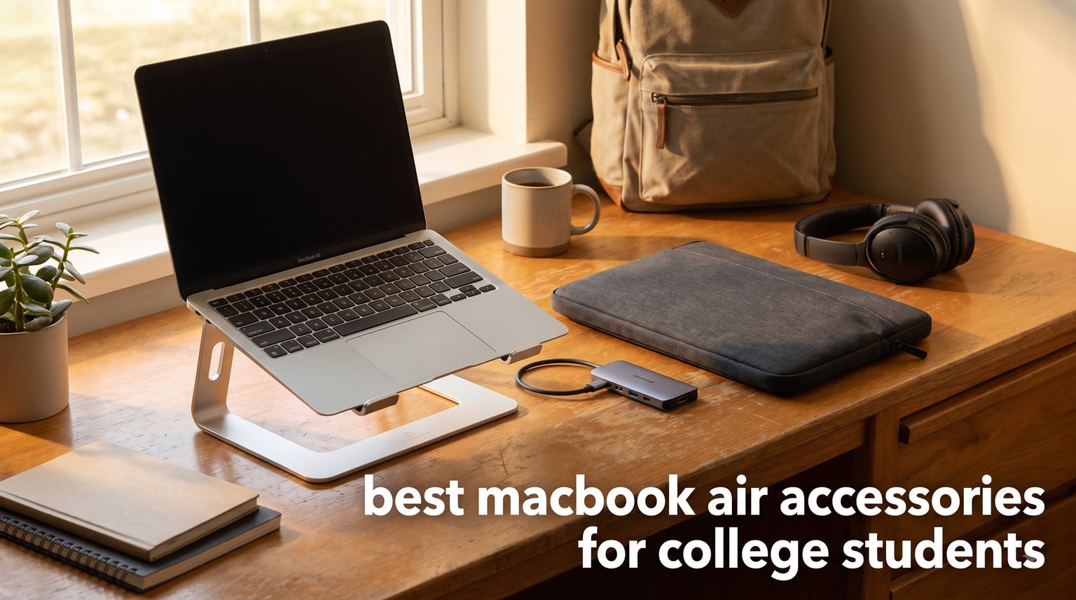 best macbook air accessories for college students