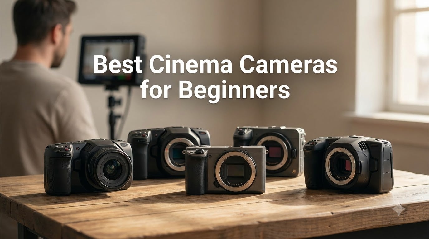 Best Cinema Cameras for Beginners
