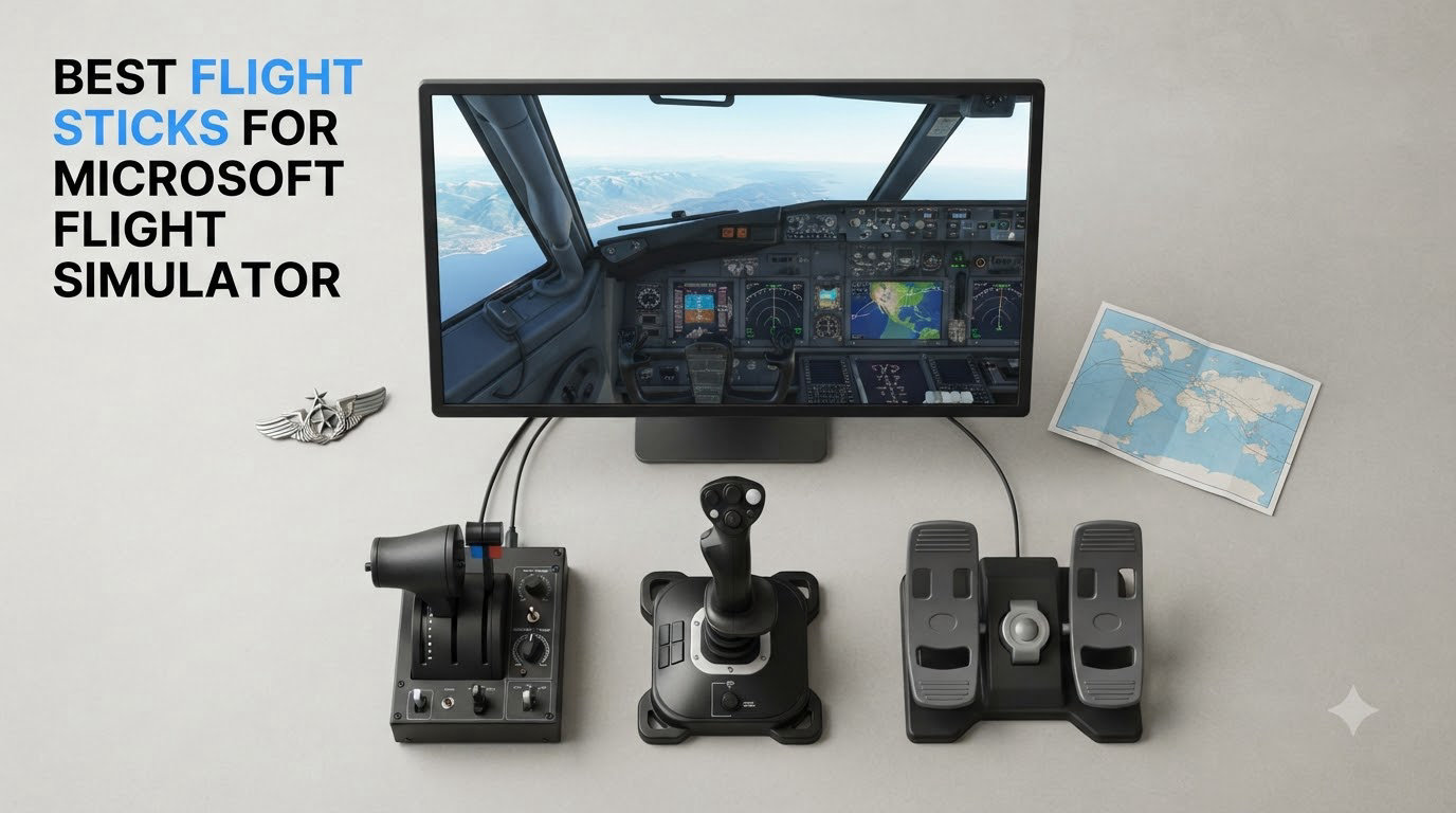 Best Flight Sticks for Microsoft Flight Simulator
