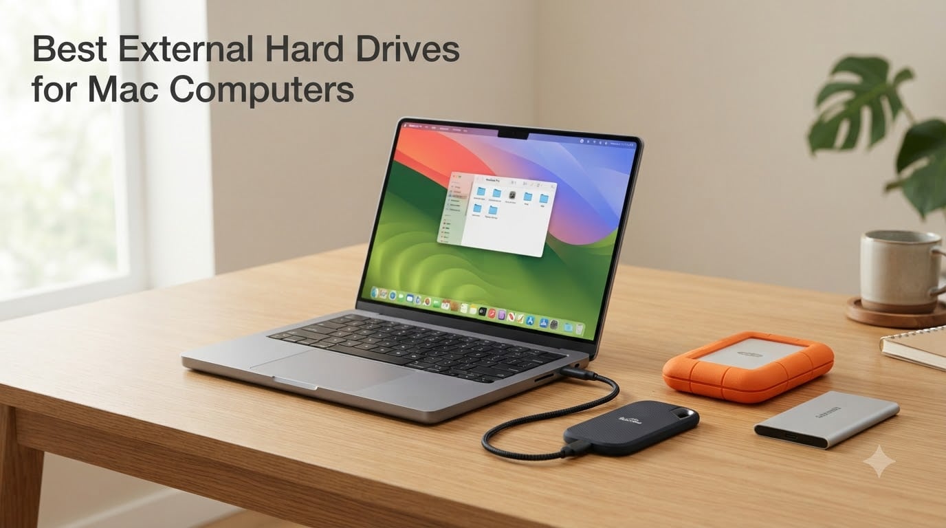 Best External Hard Drives for Mac Computers