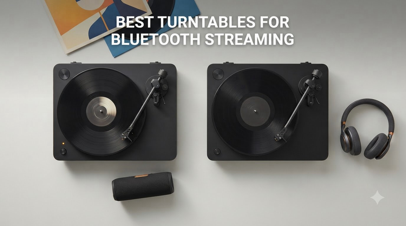 Best Turntables for Bluetooth Streaming